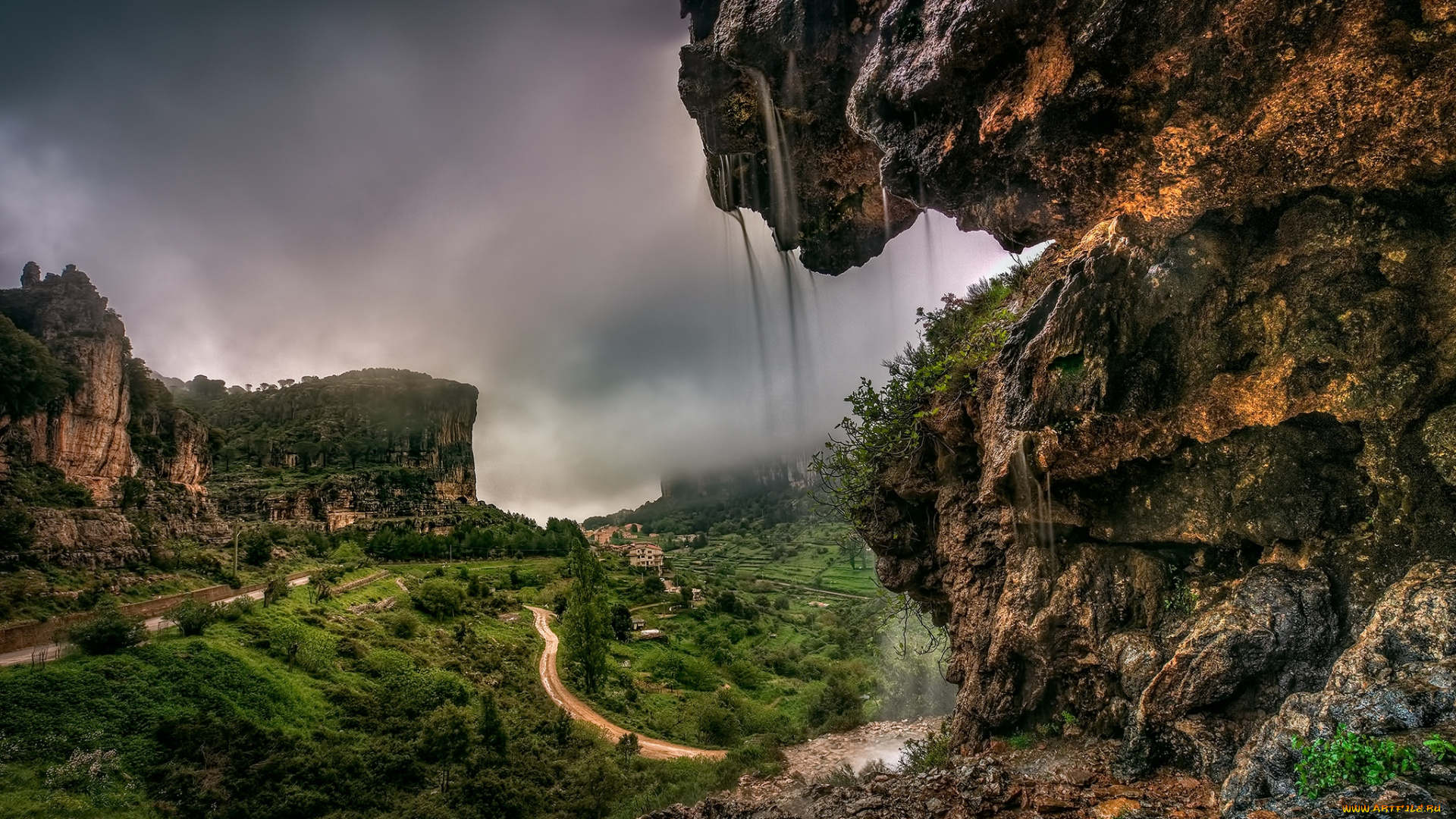 природа, горы, простор