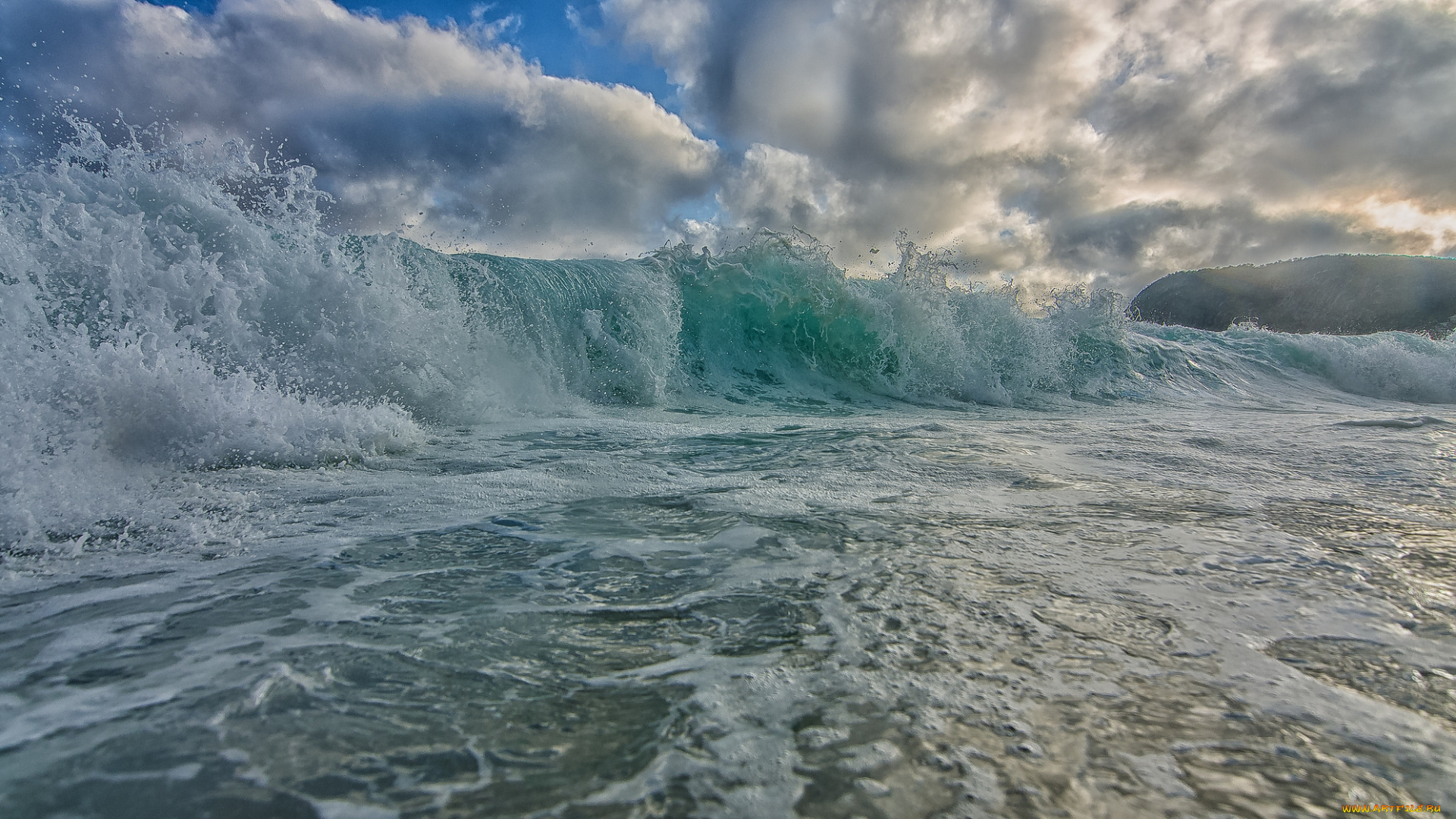 природа, моря, океаны, простор