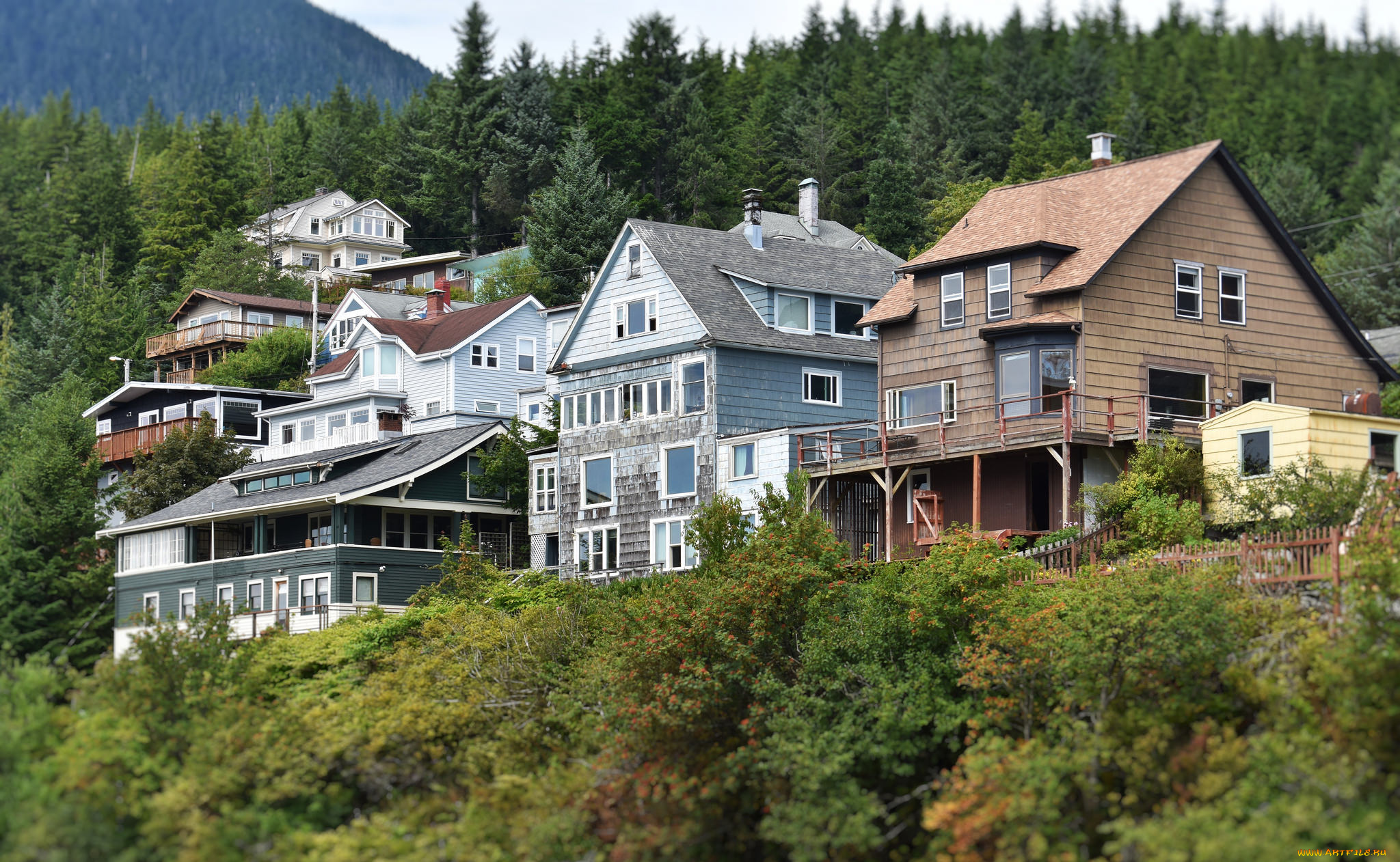 города, -, здания, , дома, простор