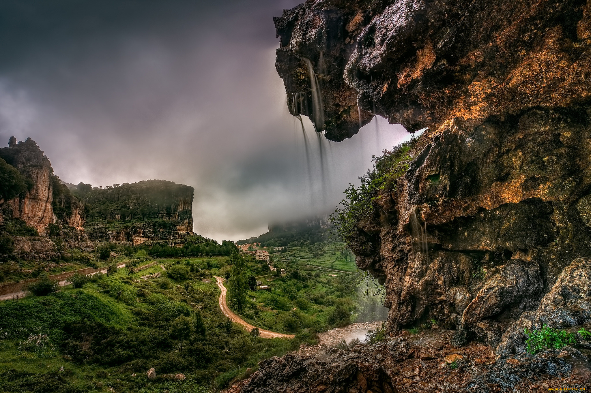 природа, горы, простор