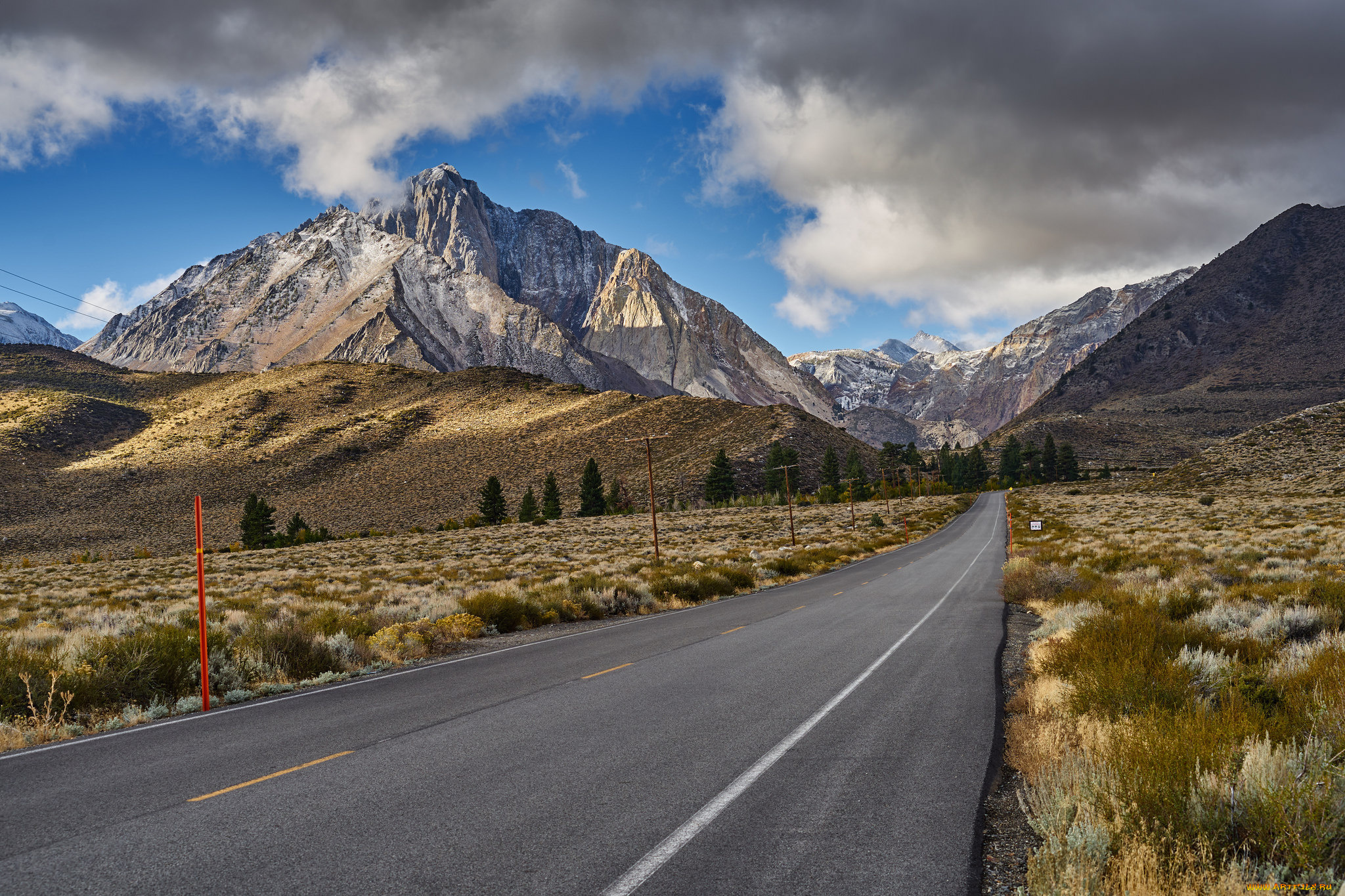 природа, дороги, простор