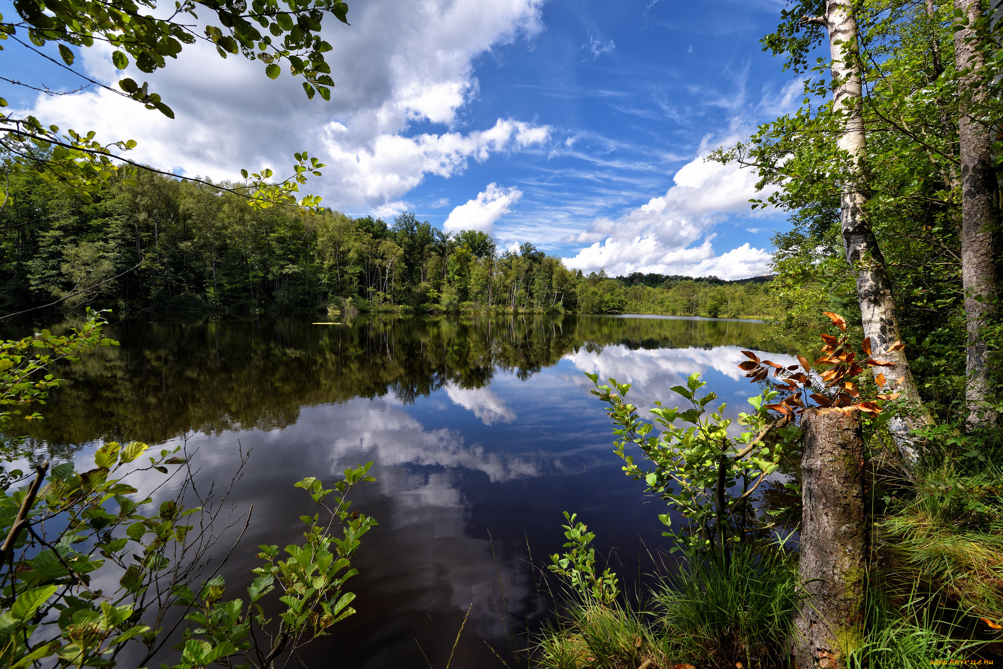 природа, реки, озера, простор