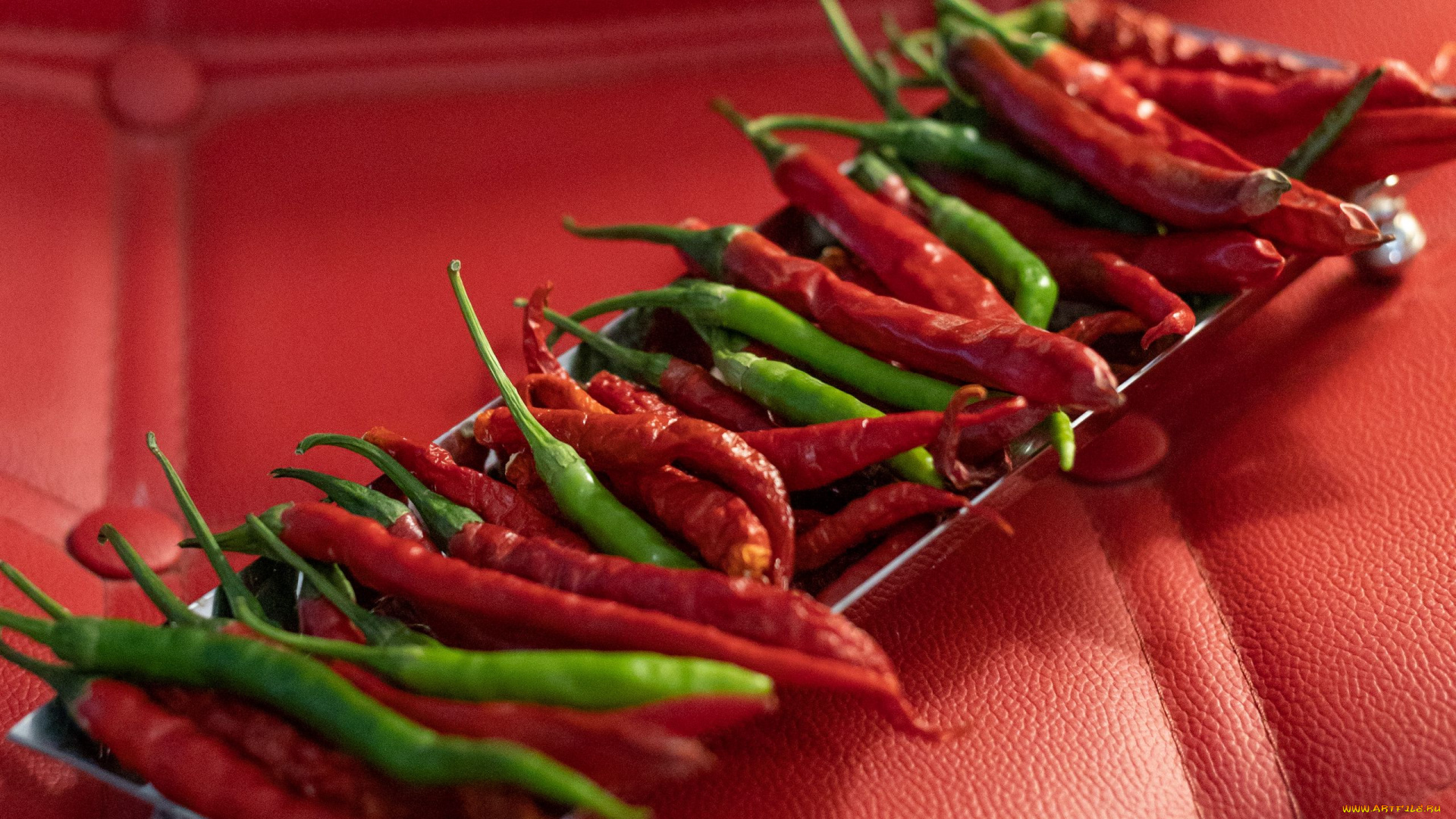 еда, перец, острый, стручки