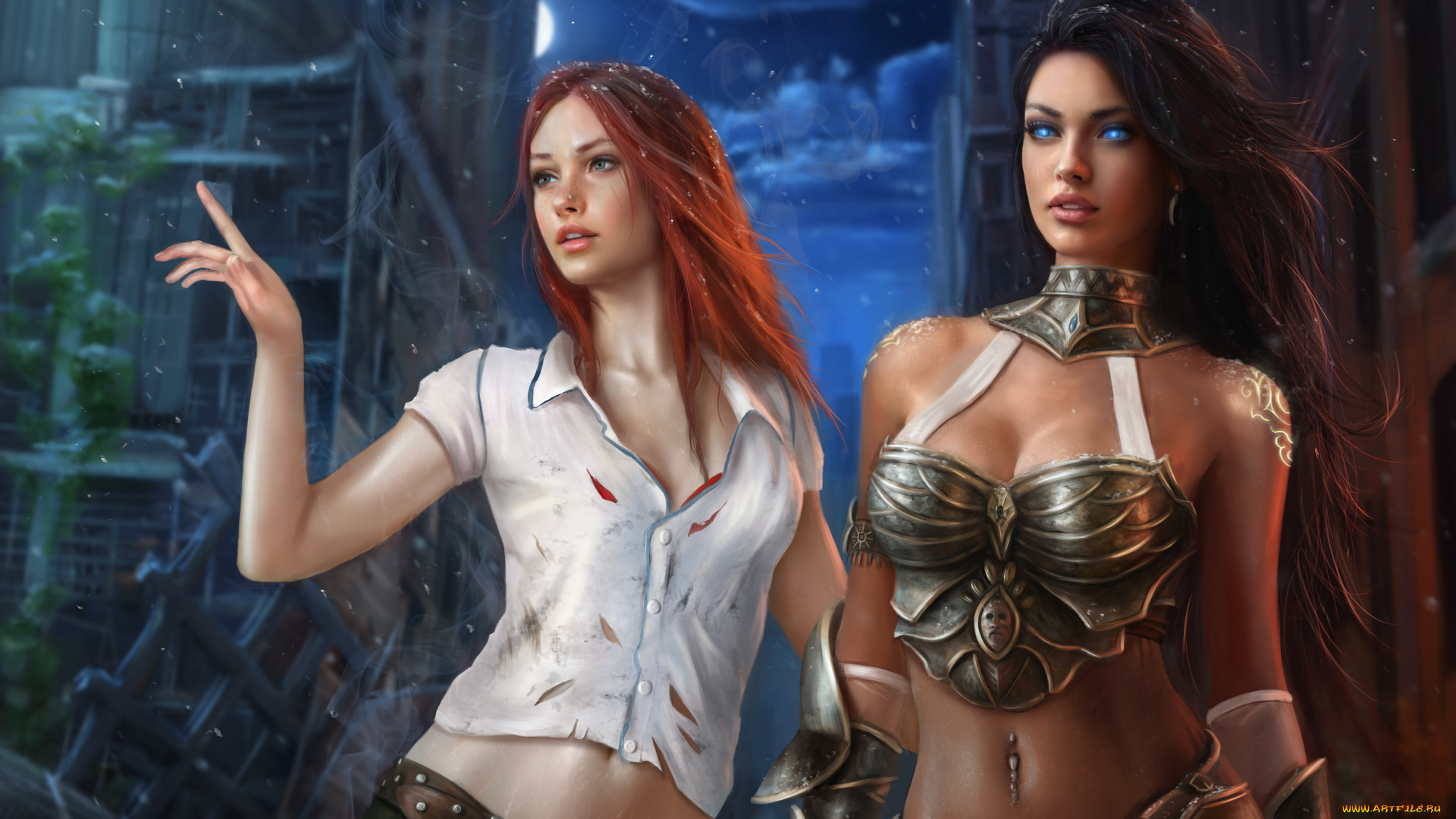 фэнтези, девушки, elisa, nicole, jorsch