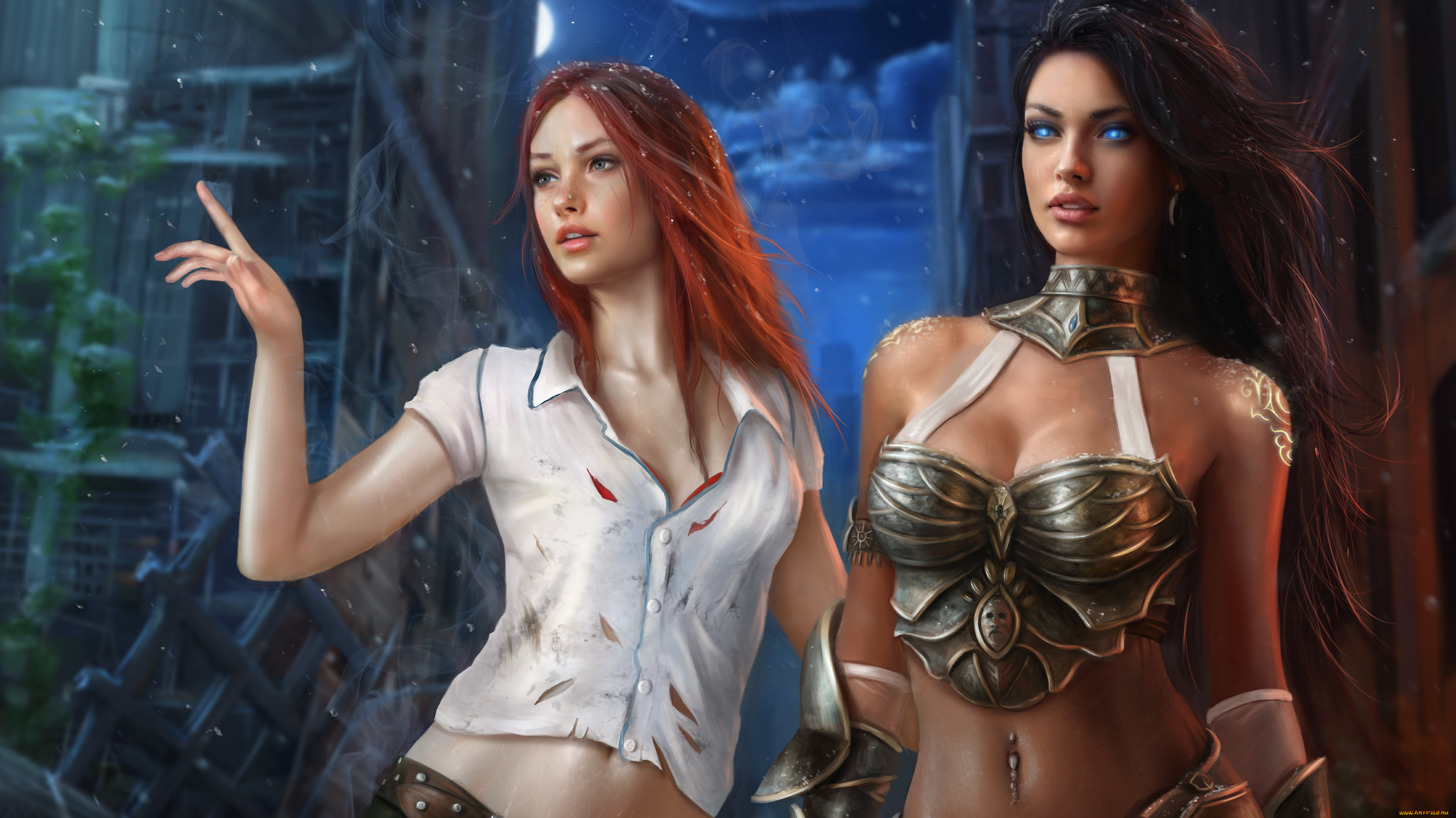 фэнтези, девушки, elisa, nicole, jorsch