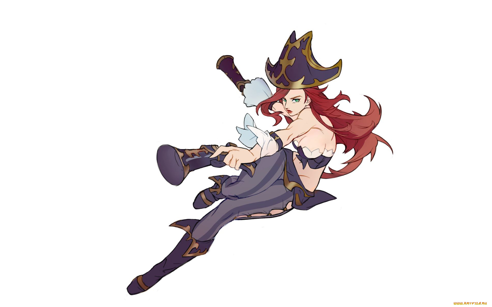 видео, игры, league, of, legends, miss, fortune, пистолеты