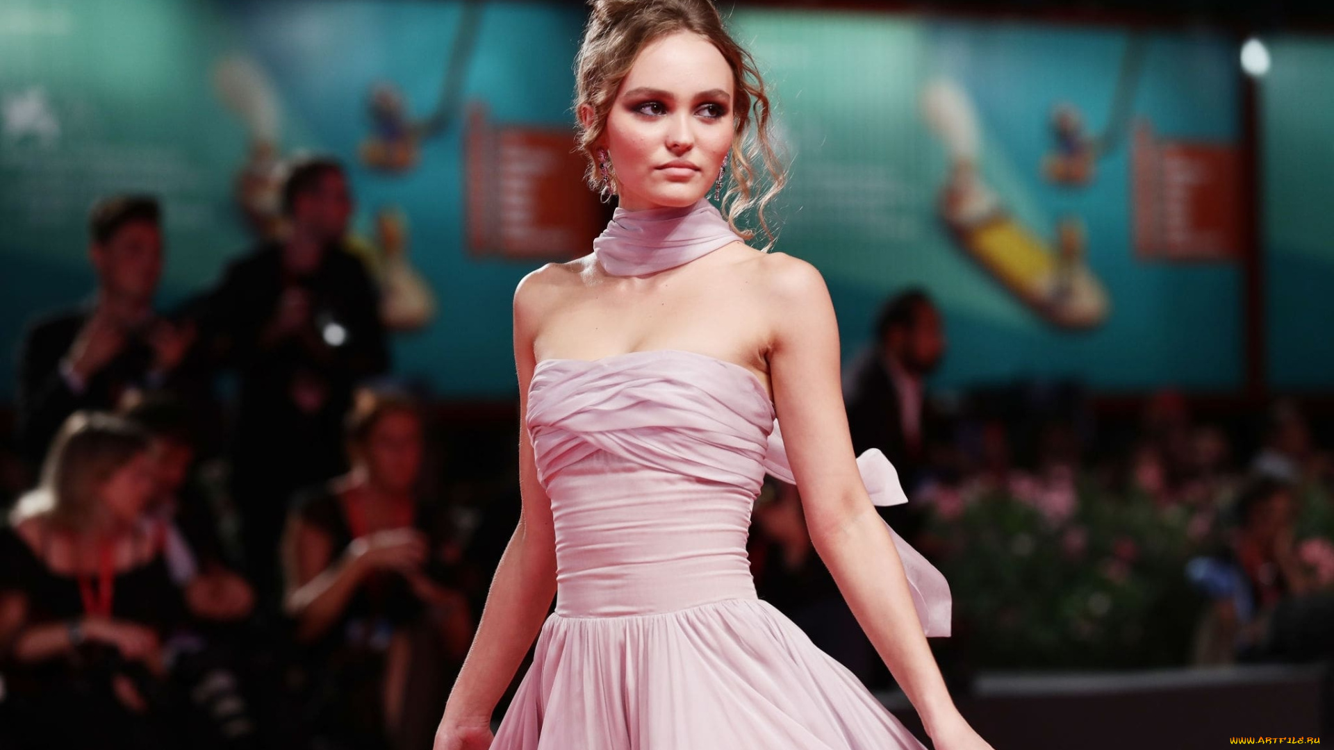 девушки, lily-rose, depp, актриса, платье, люди