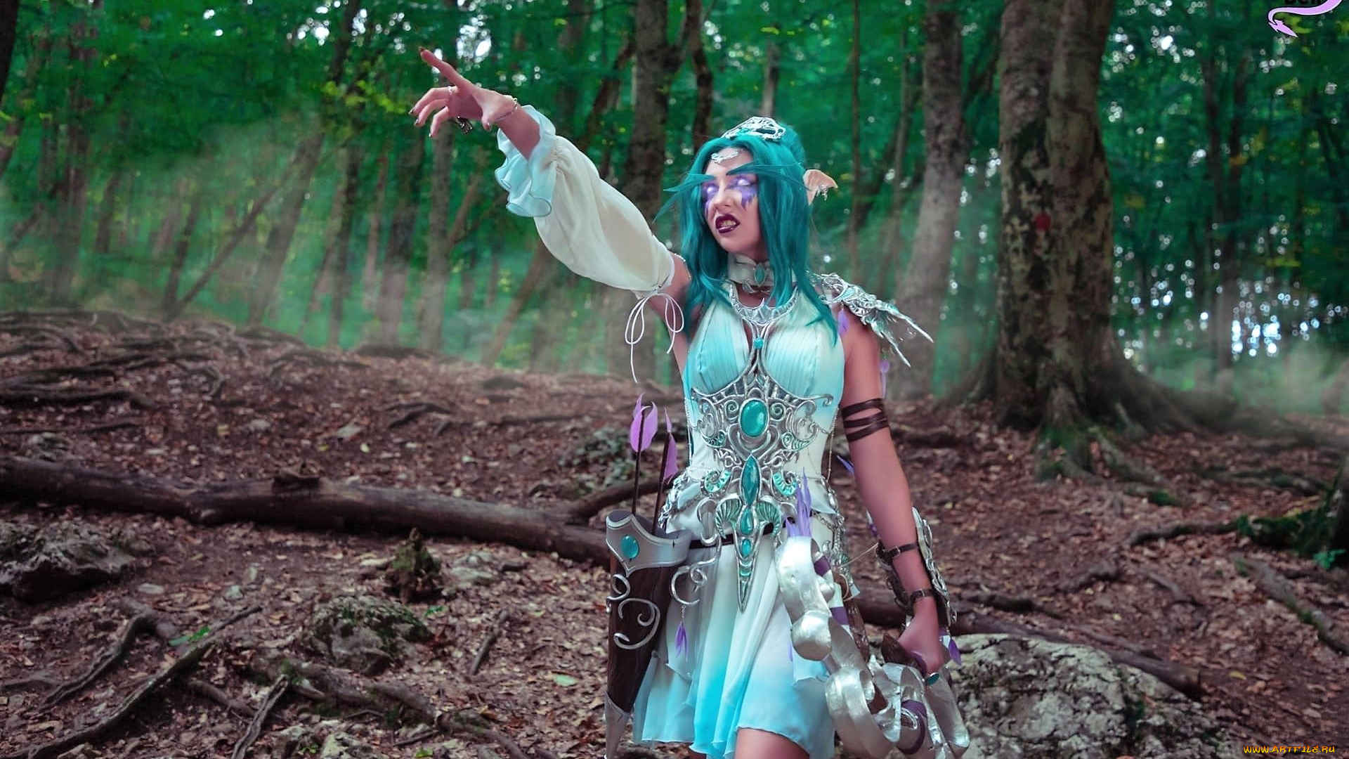 девушки, ольга, кожевникова, , lady, bell, костюм, образ, лес