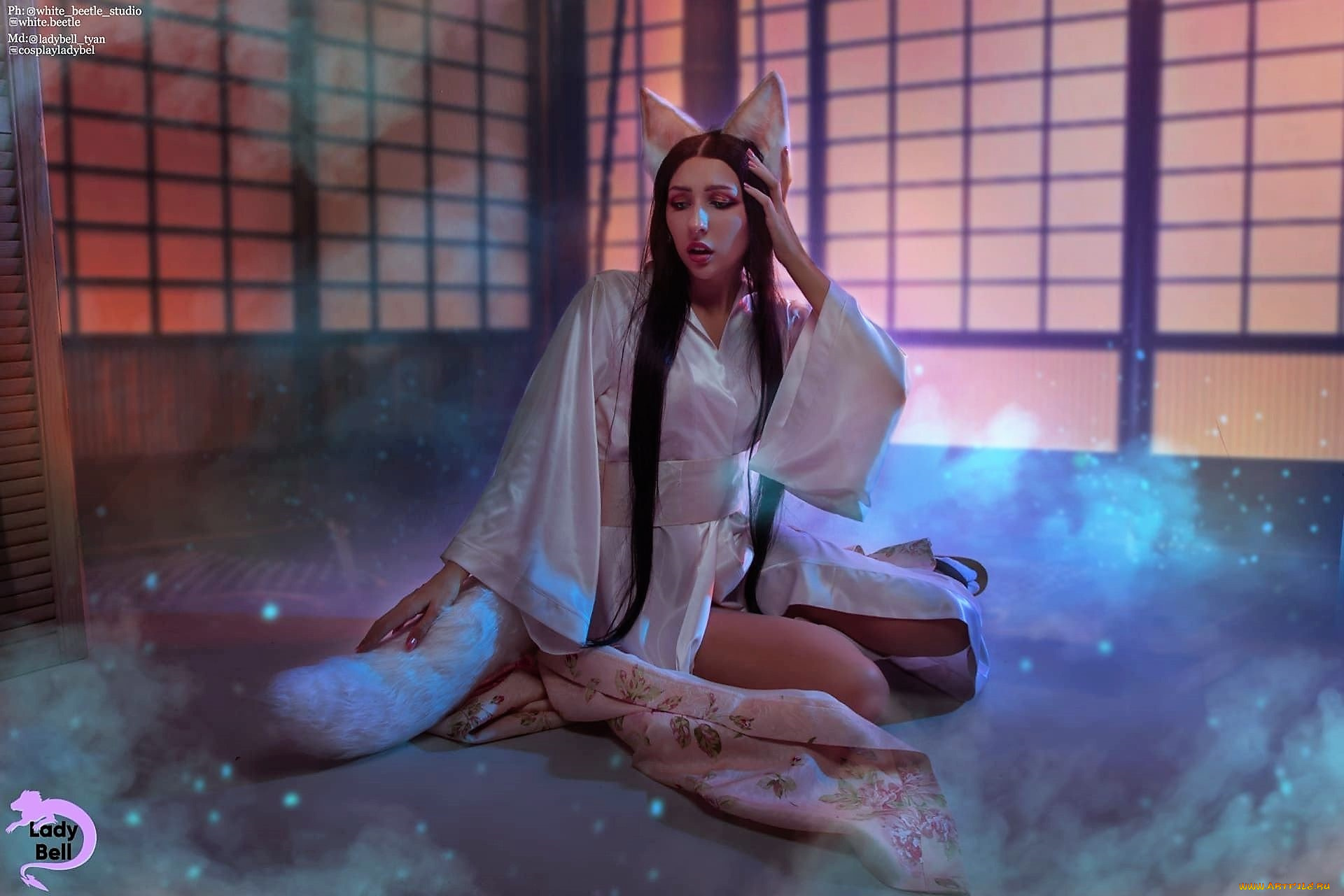 девушки, ольга, кожевникова, , lady, bell, образ, костюм, ушки