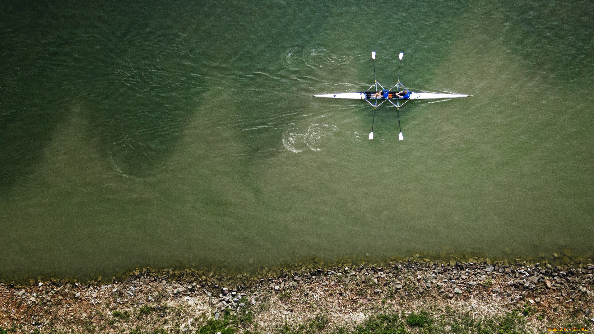 спорт, водный, спорт, река