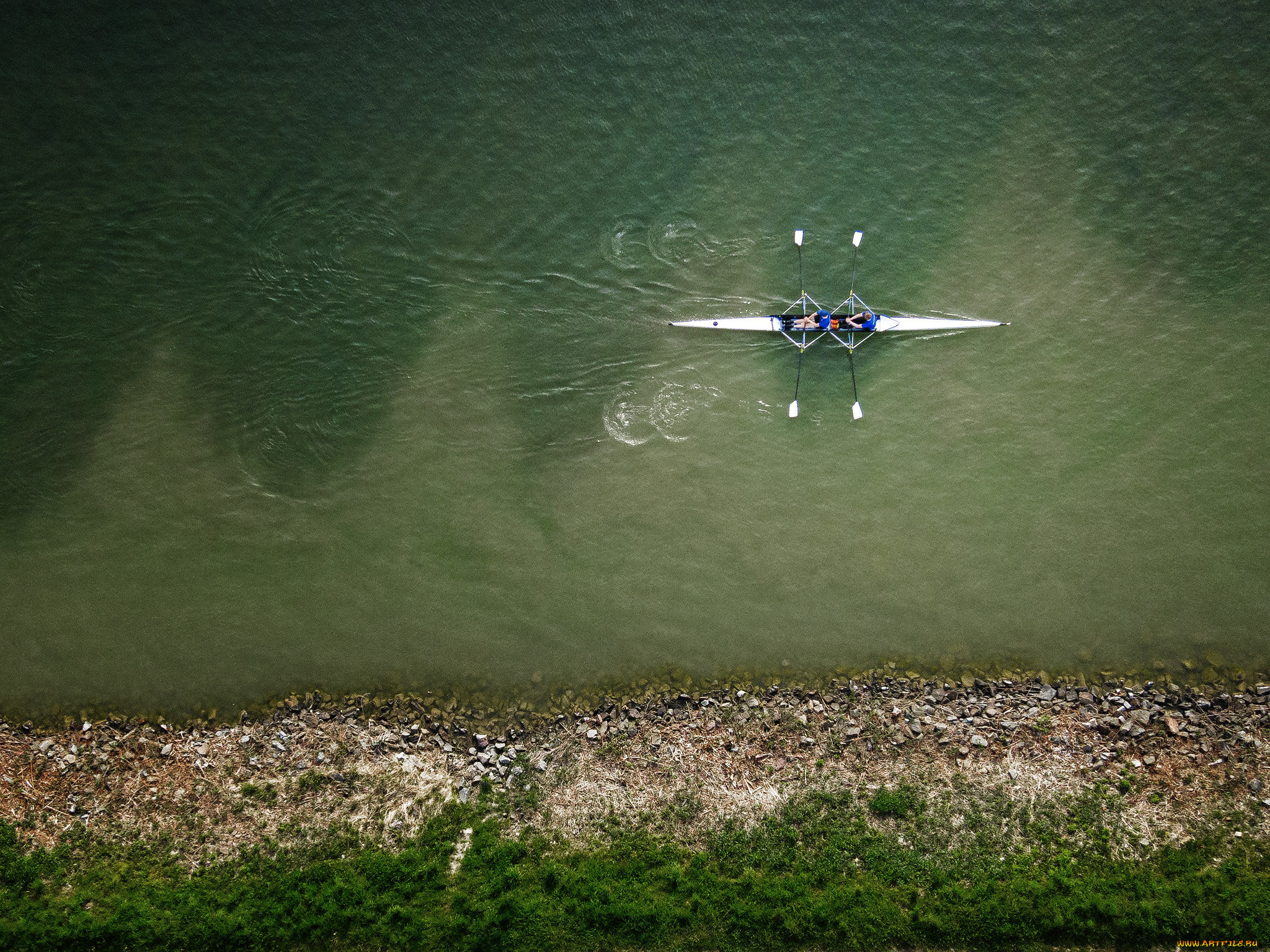 спорт, водный, спорт, река