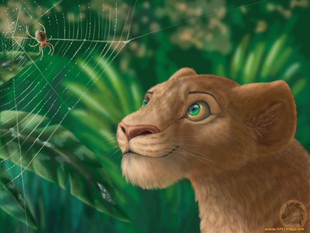 мультфильмы, the, lion, king, ii, simba`s, pride