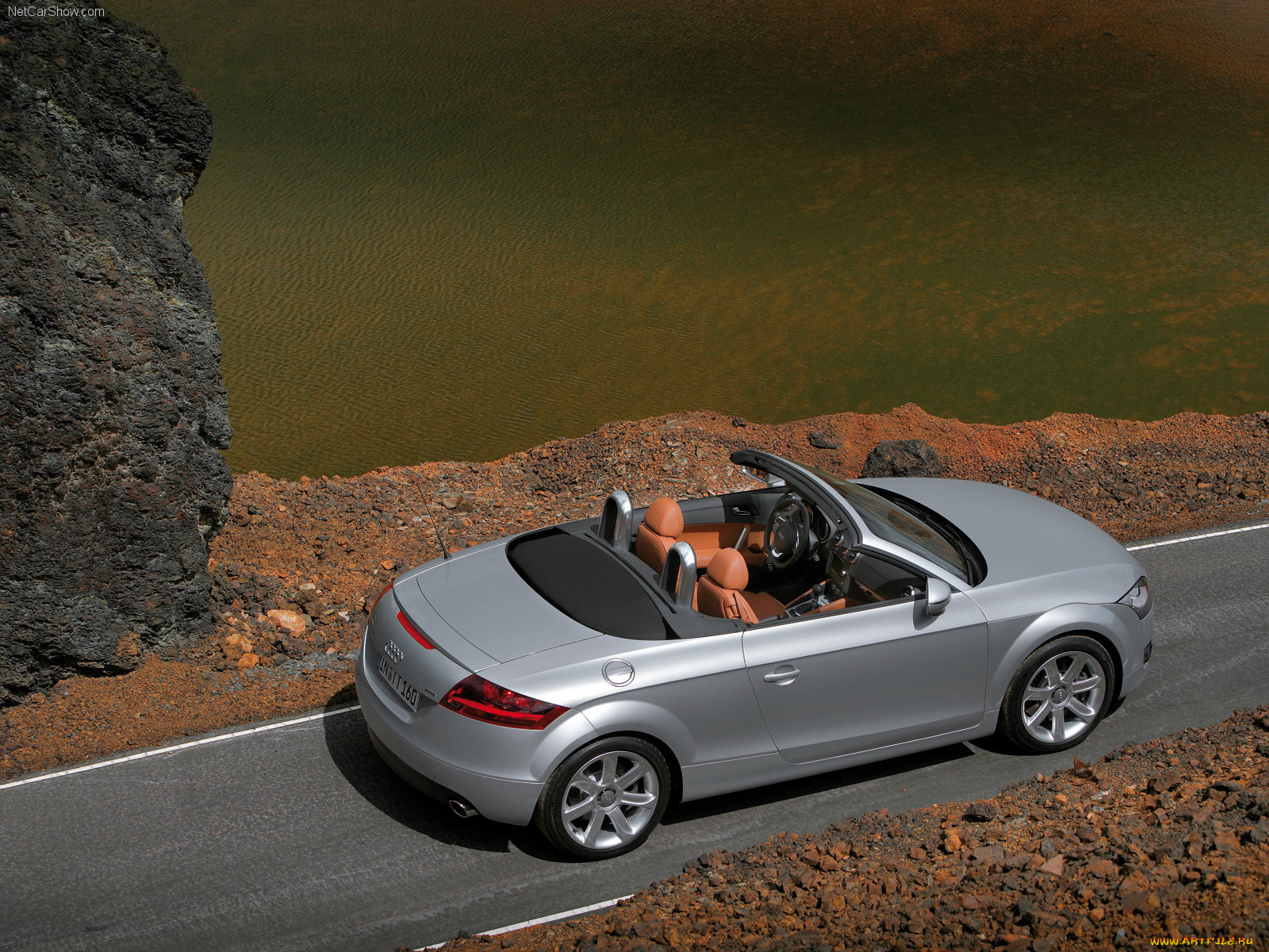 audi, tt, roadster, 2007, автомобили