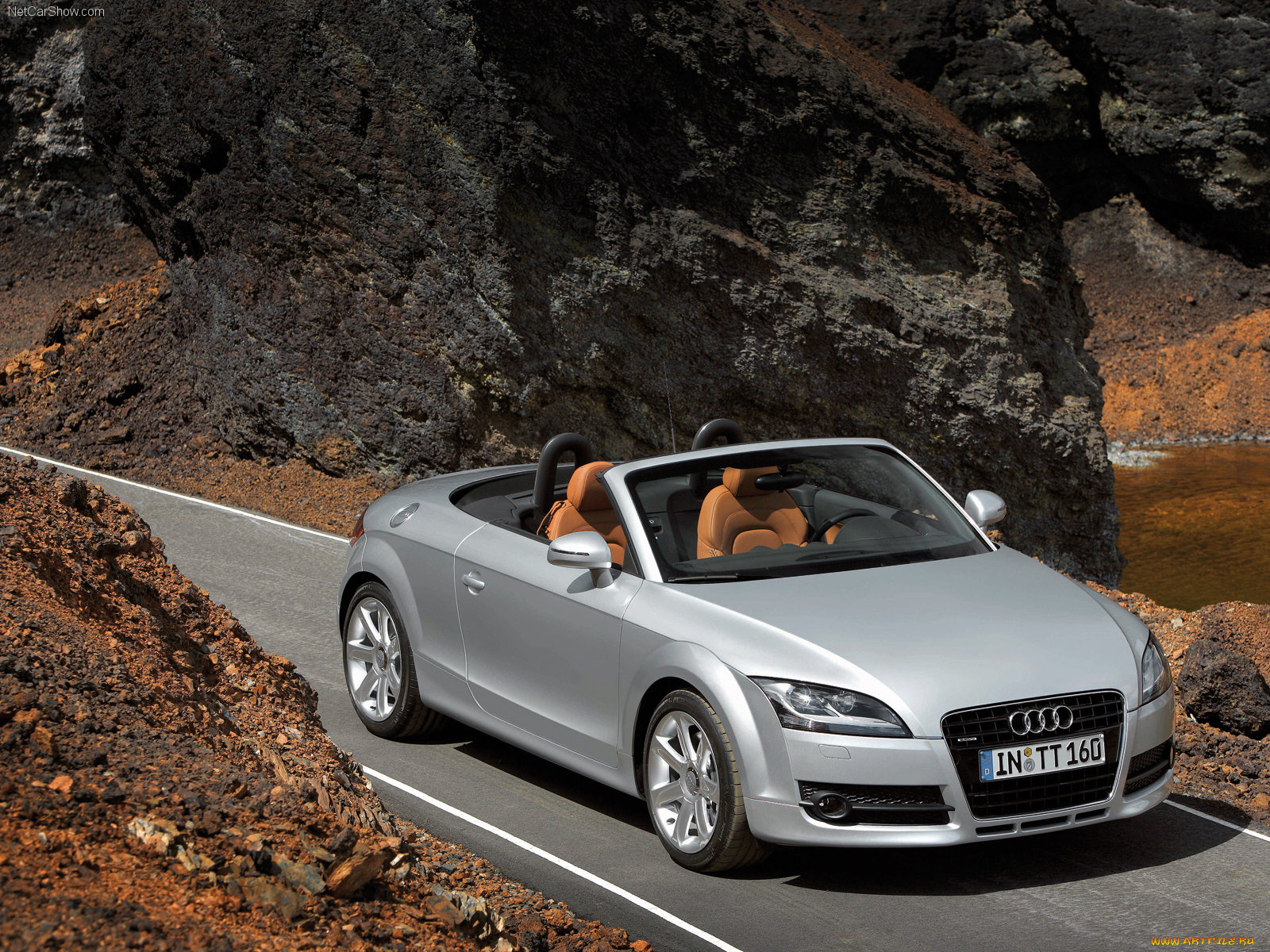 audi, tt, roadster, 2007, автомобили