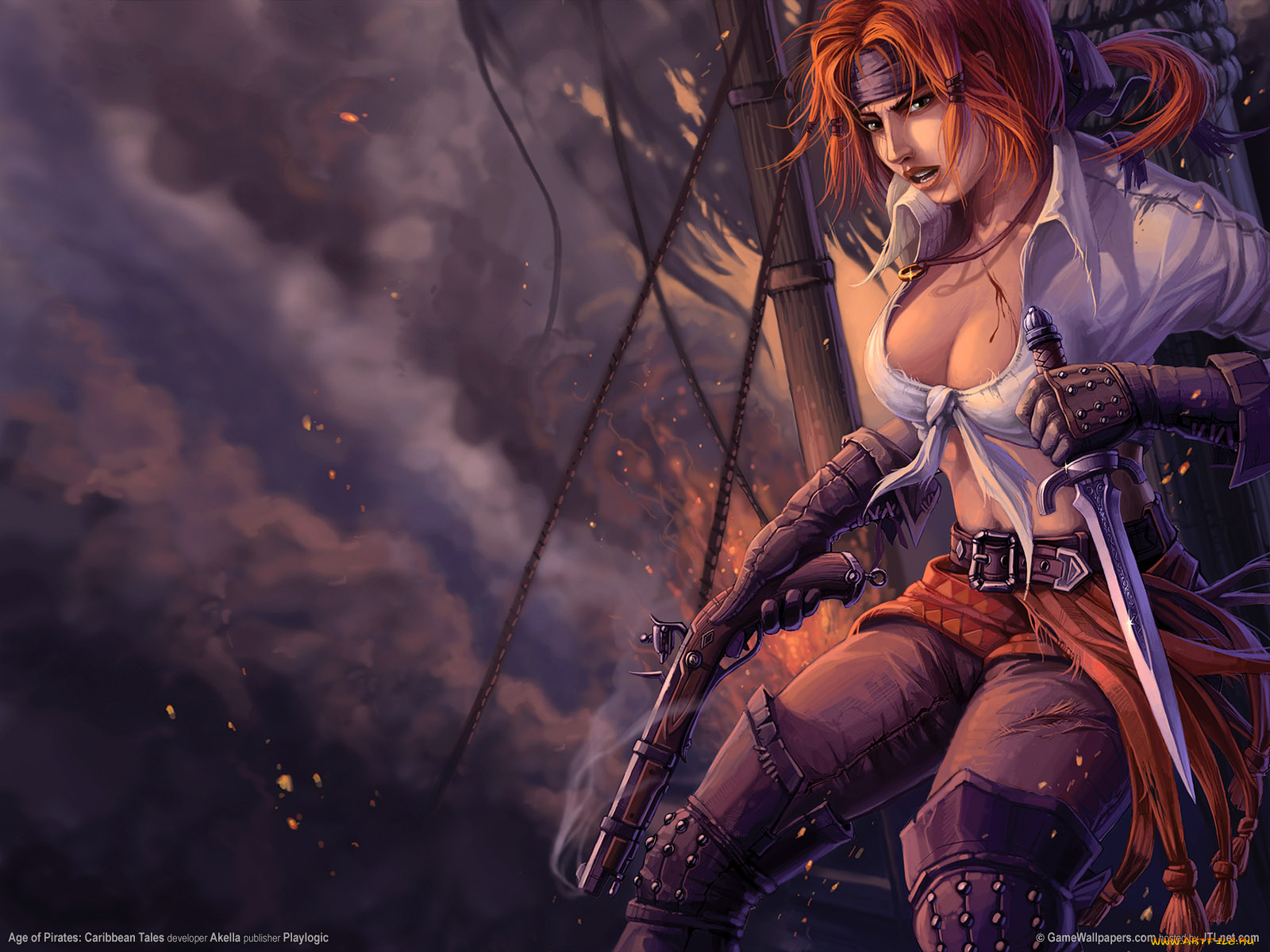 видео, игры, корсары, age, of, pirates, caribbean, tales