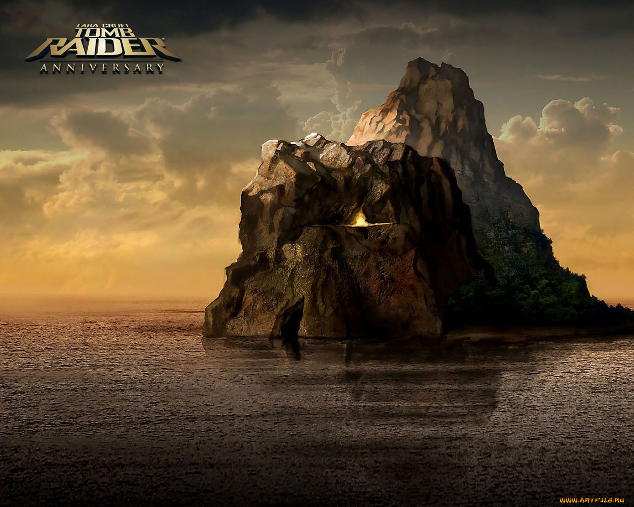 видео, игры, lara, croft, tomb, raider, anniversary