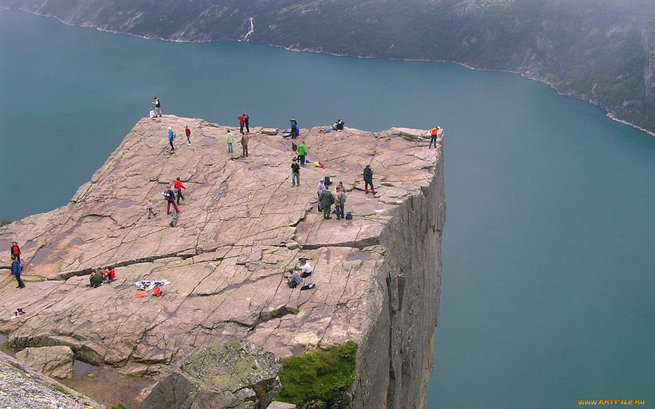 preikestolen, norway, природа, горы