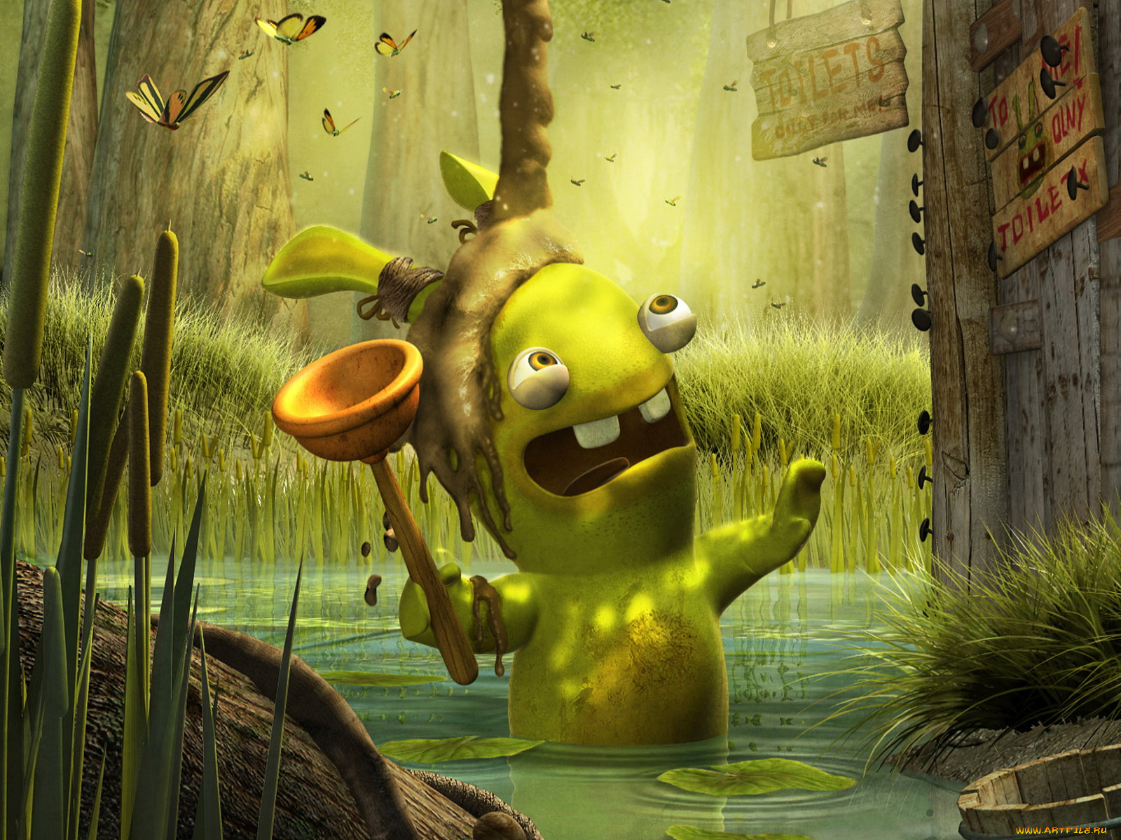 видео, игры, rayman, raving, rabbids