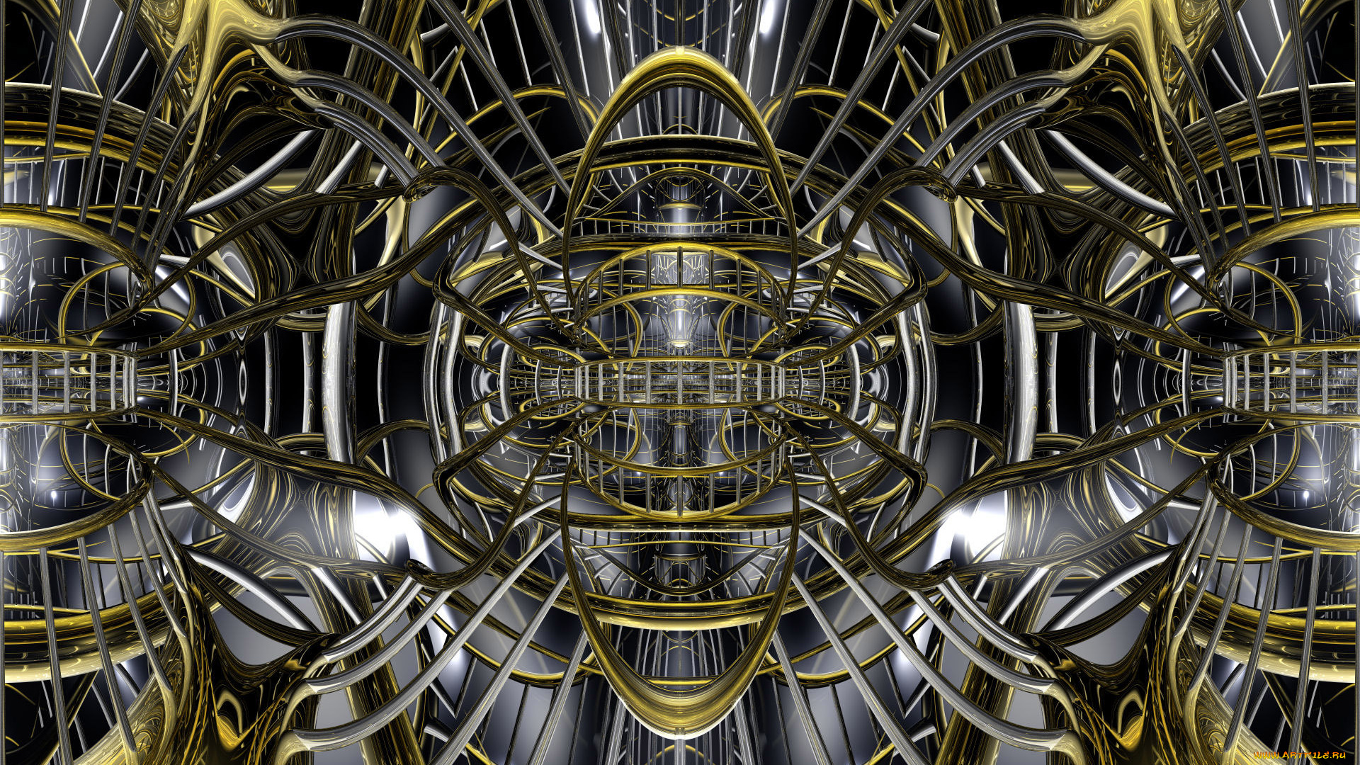 3д, графика, fractal, фракталы