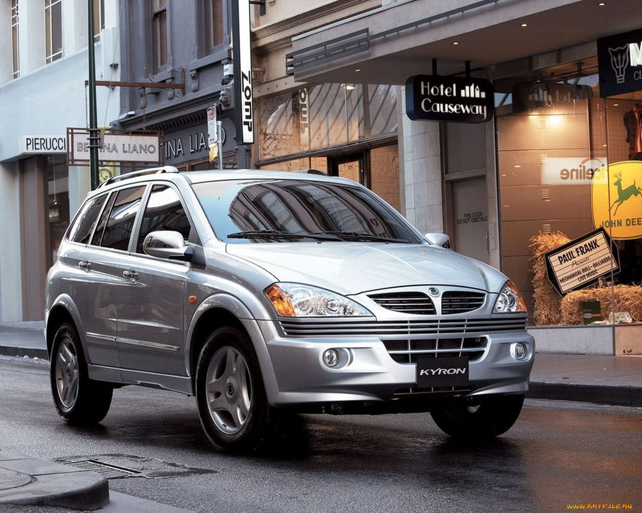 автомобили, ssang, yong
