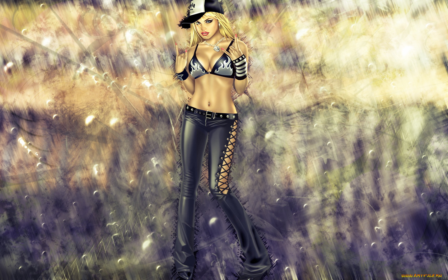 рисованные, люди