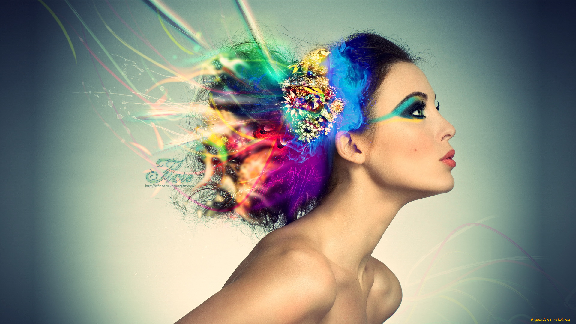 -Unsort, Креатив, девушки, unsort, креатив