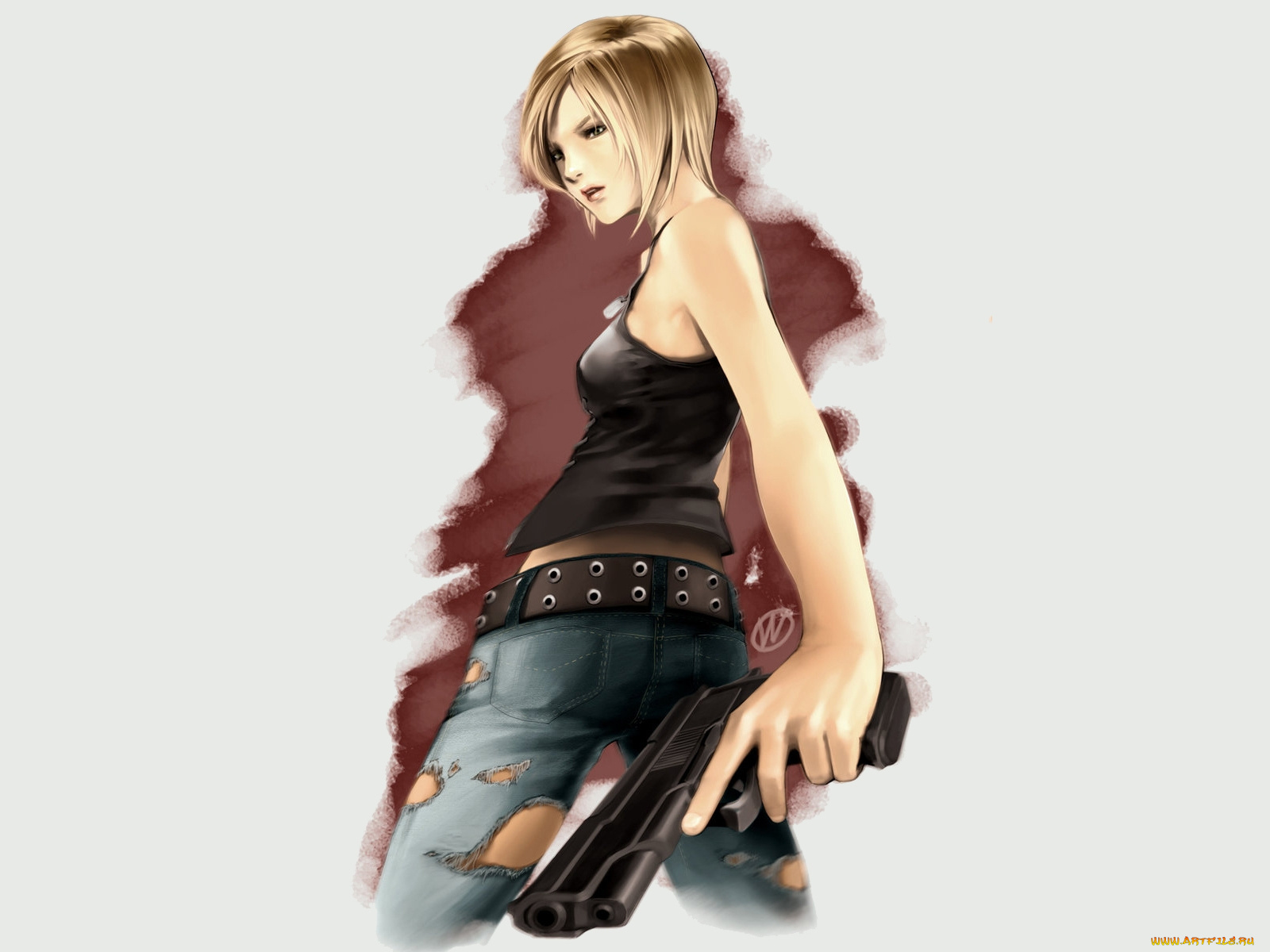 рисованные, люди