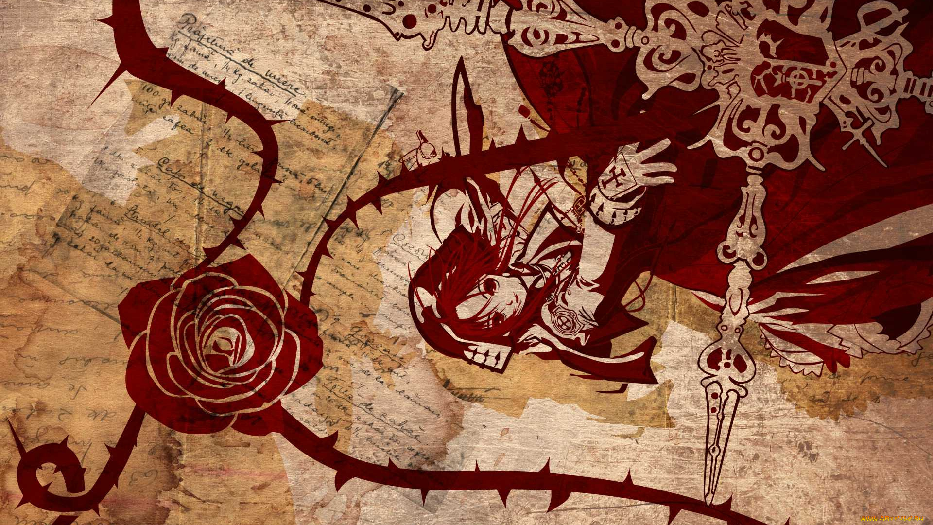 trinity, blood, аниме