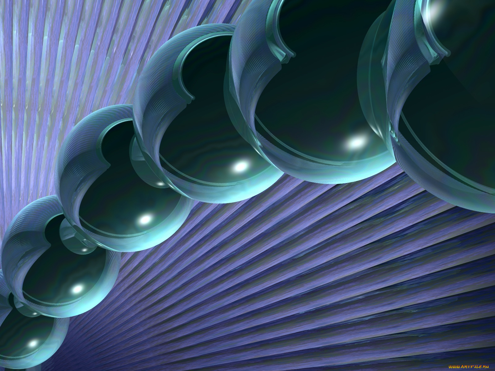 3д, графика, шары, абстракция, узор