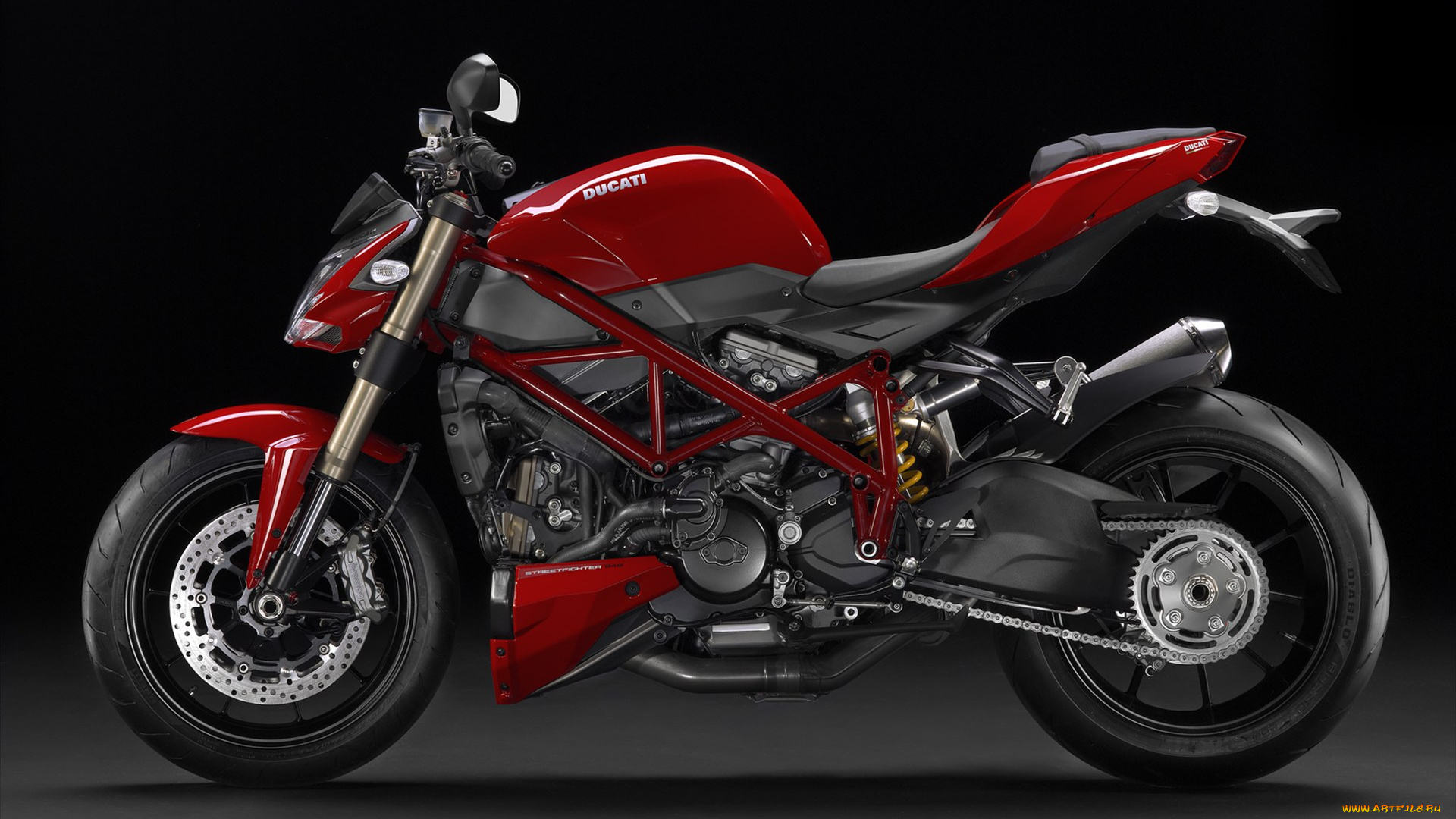ducati, streetfighter, 848, 2012, мотоциклы