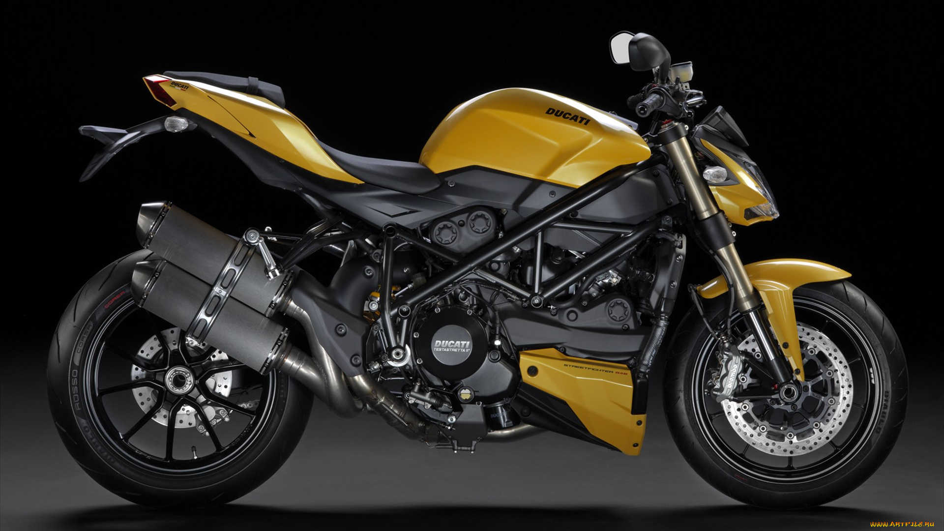 ducati, streetfighter, 848, 2012, мотоциклы