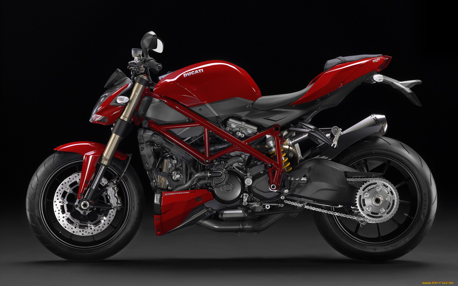 ducati, streetfighter, 848, 2012, мотоциклы