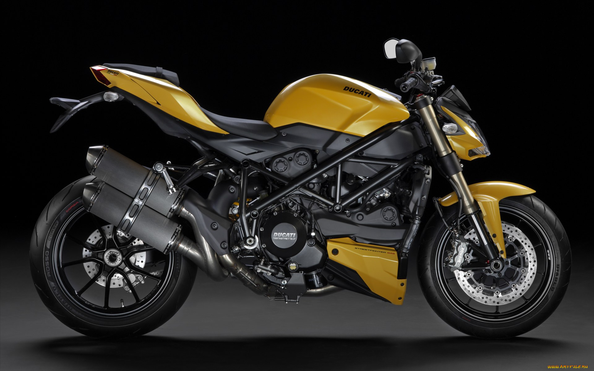 ducati, streetfighter, 848, 2012, мотоциклы