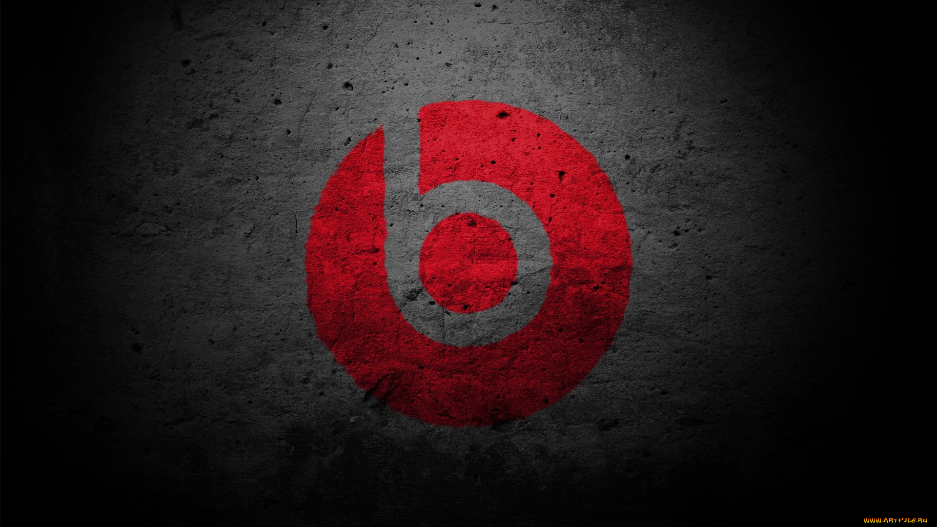 beats, on, wall, разное, надписи, логотипы, знаки, знак, стена