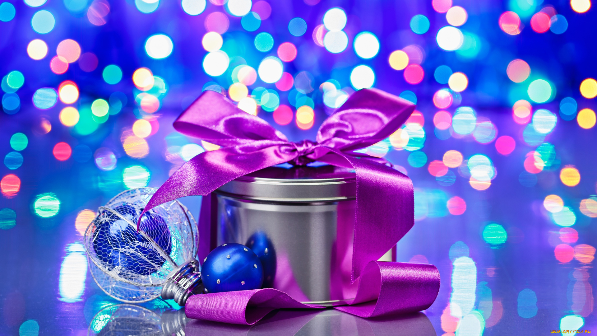 праздничные, подарки, коробочки, коробочка, бант, игрушки