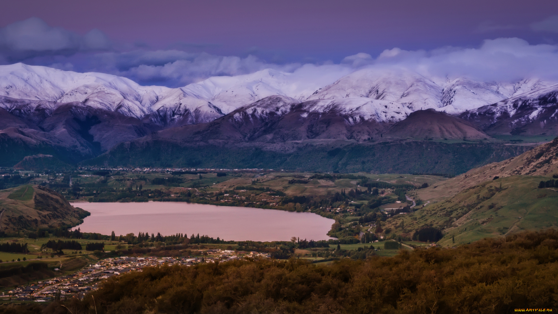 queenstown, new, zealand, природа, пейзажи, новая, зеландия, озеро, горы, пейзаж