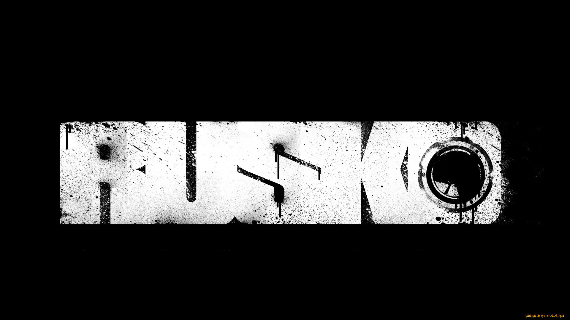 rusko, музыка, другое, пятна, усилитель, надпись