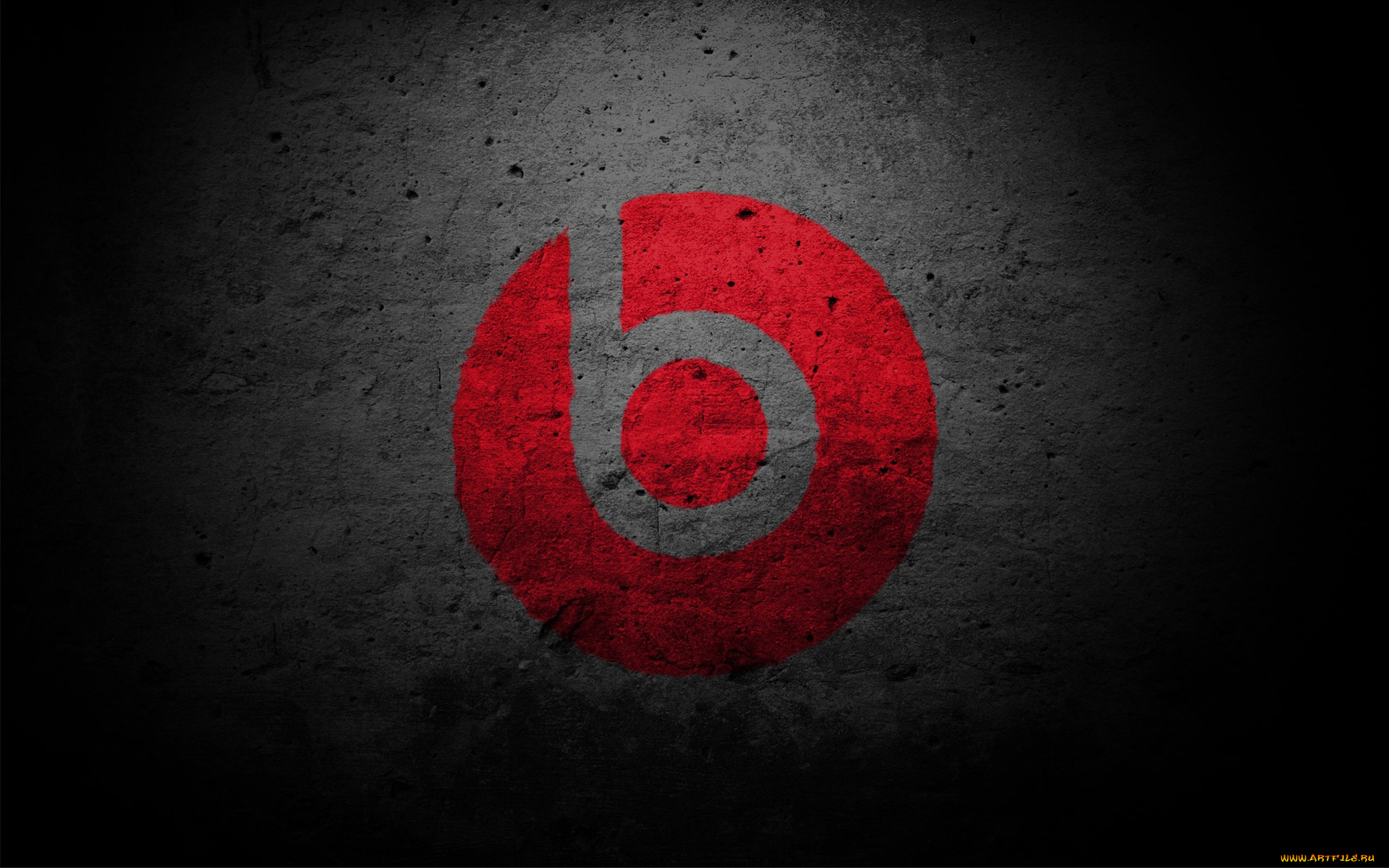 beats, on, wall, разное, надписи, логотипы, знаки, знак, стена