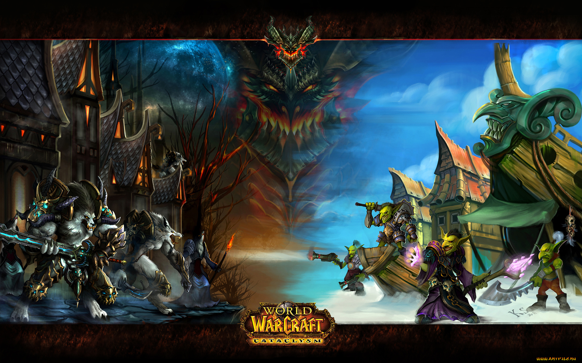 world, of, warcraft, cataclysm, видео, игры