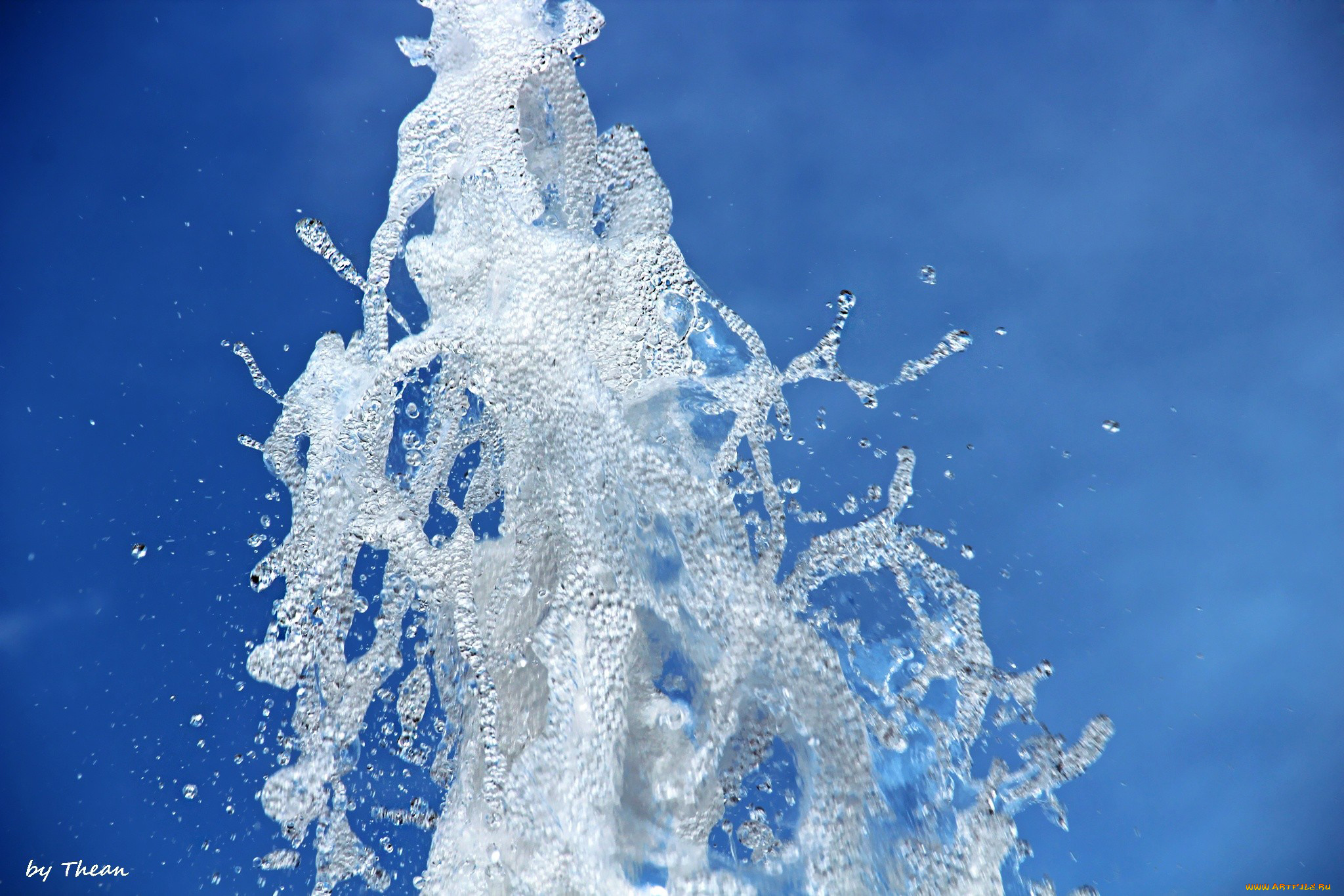 природа, вода, брызги