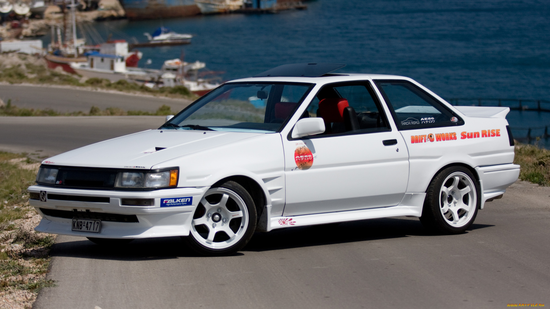 автомобили, toyota, ae86