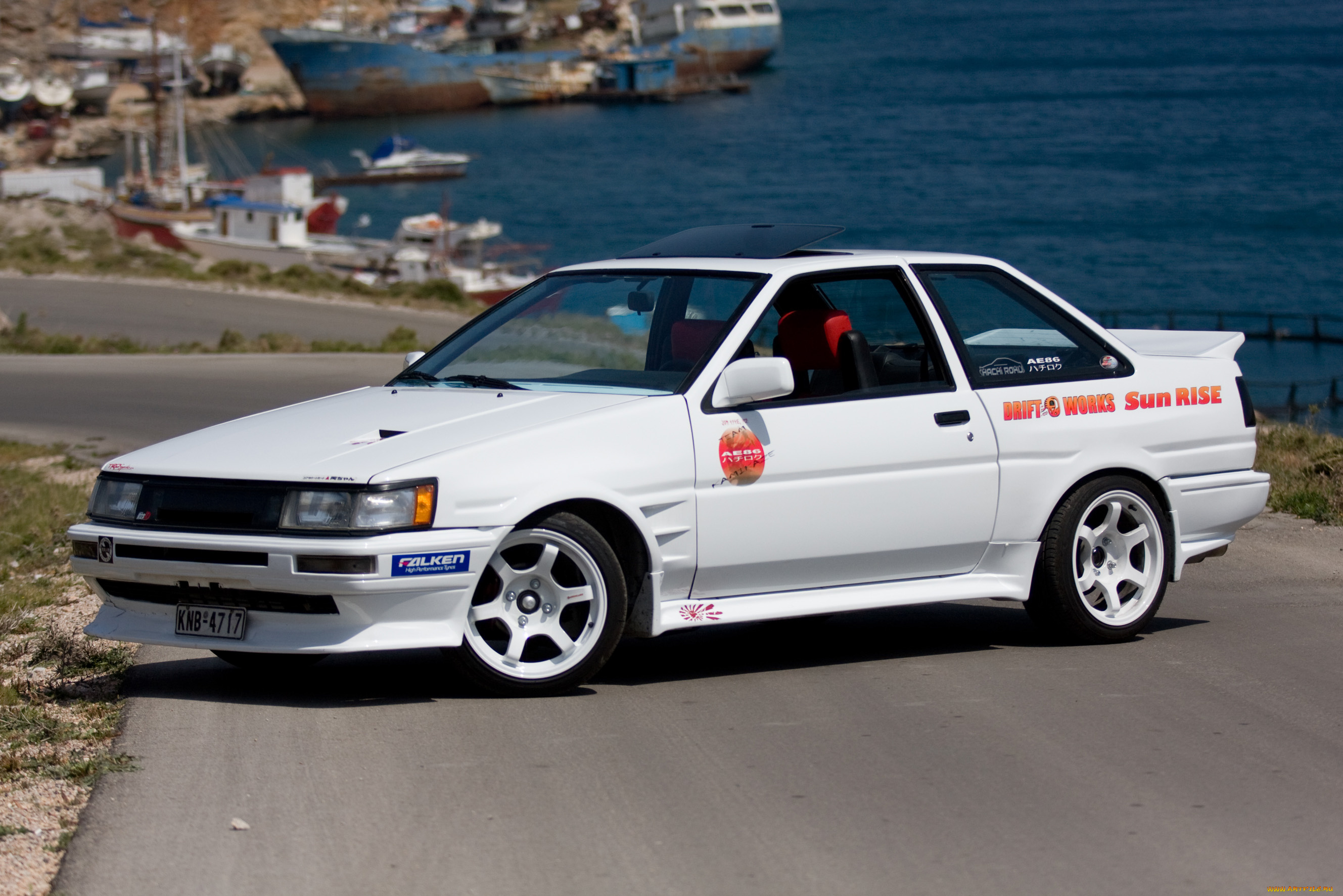 автомобили, toyota, ae86