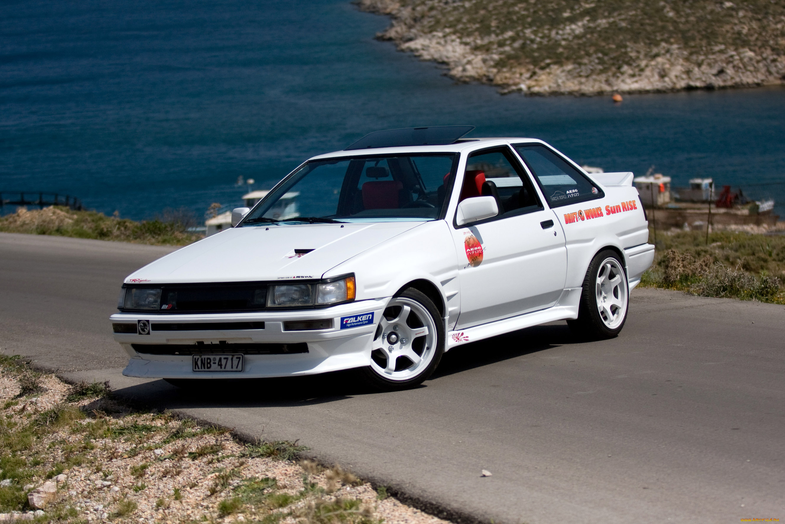 автомобили, toyota, ae86