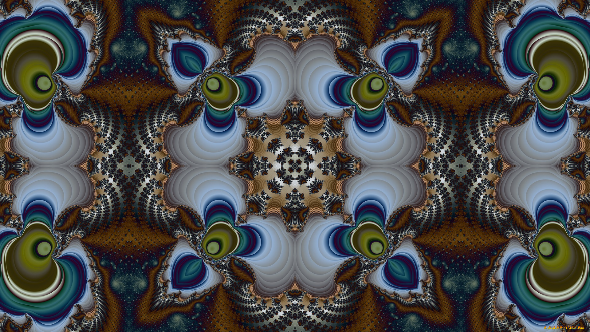 3д, графика, фракталы, , fractal, цвета, фон, узор