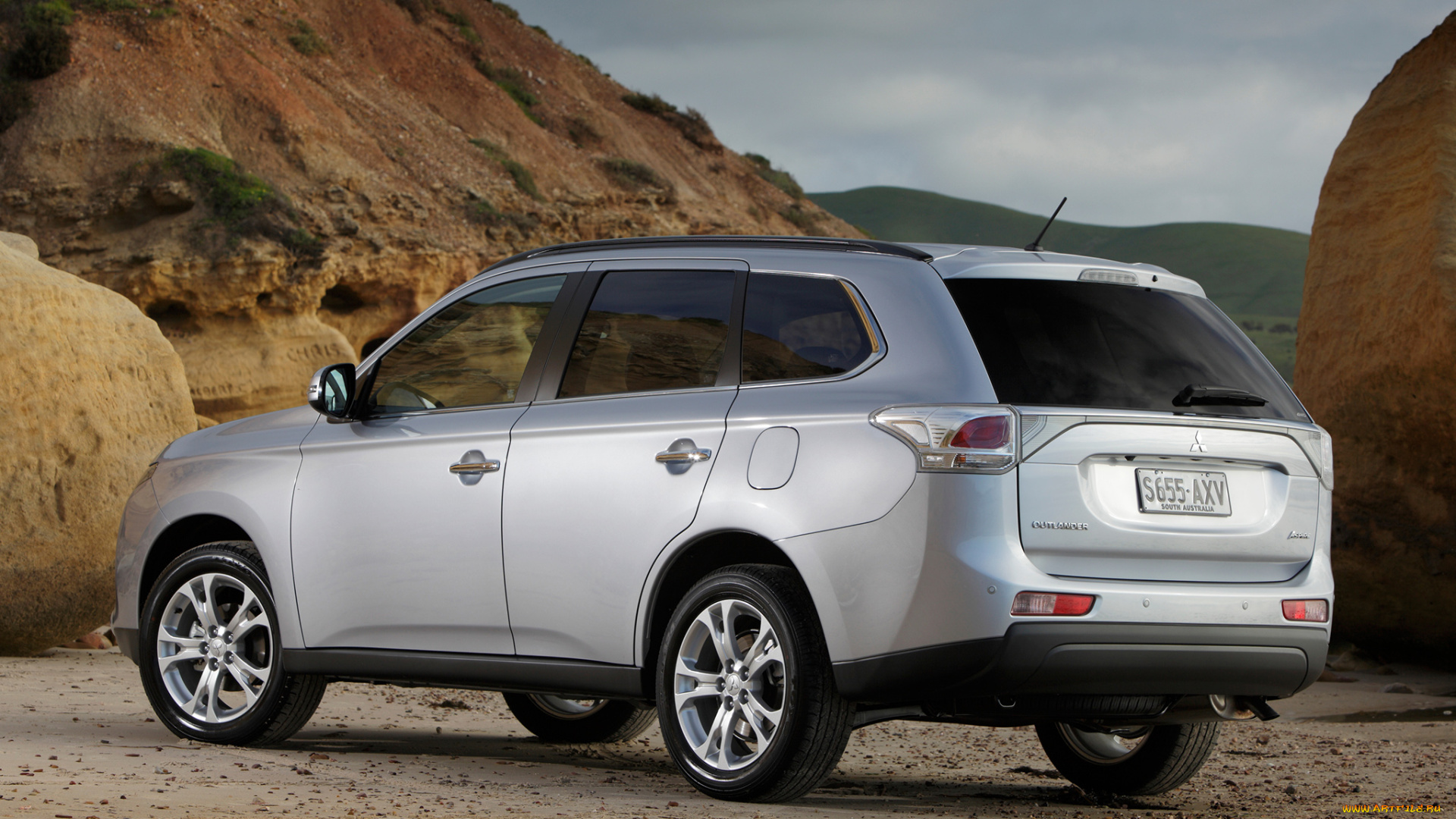 автомобили, mitsubishi, au-spec, outlander, светлый