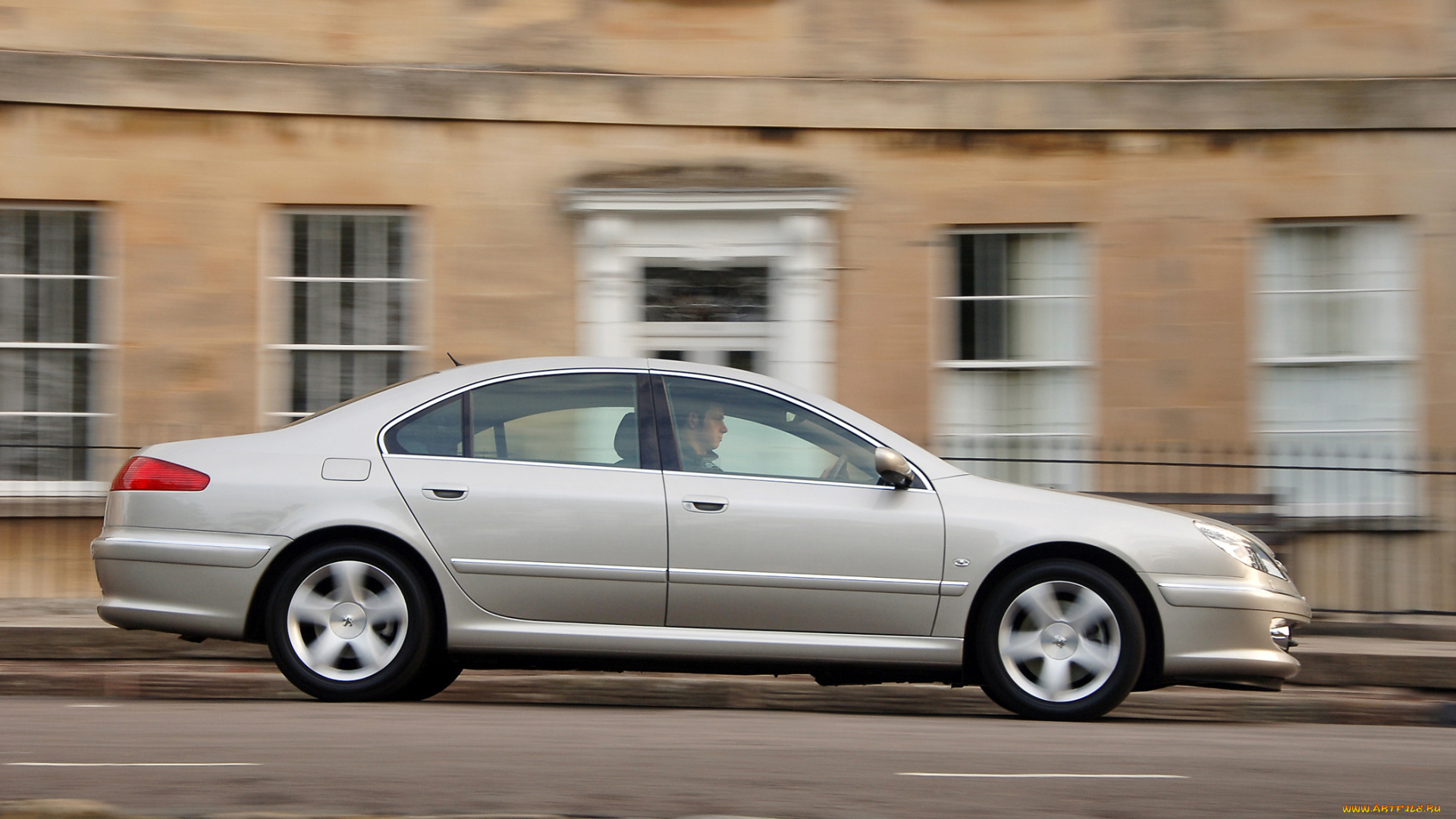 автомобили, peugeot, светлый, uk-spec, 607