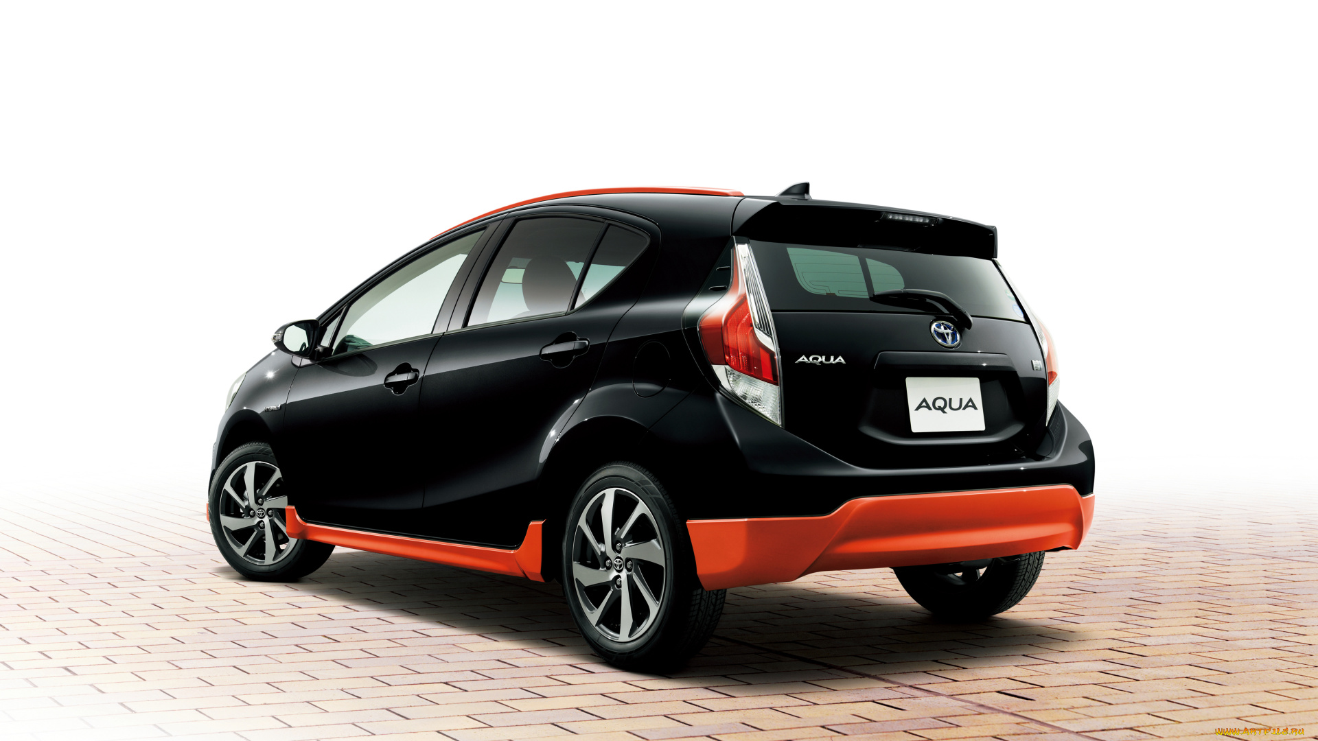 автомобили, toyota, темнный, aqua, x-urban, 2014г