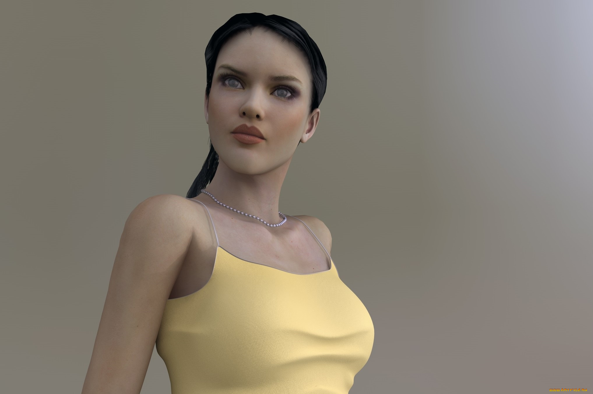 3д, графика, люди, , people, фон, взгляд, девушка