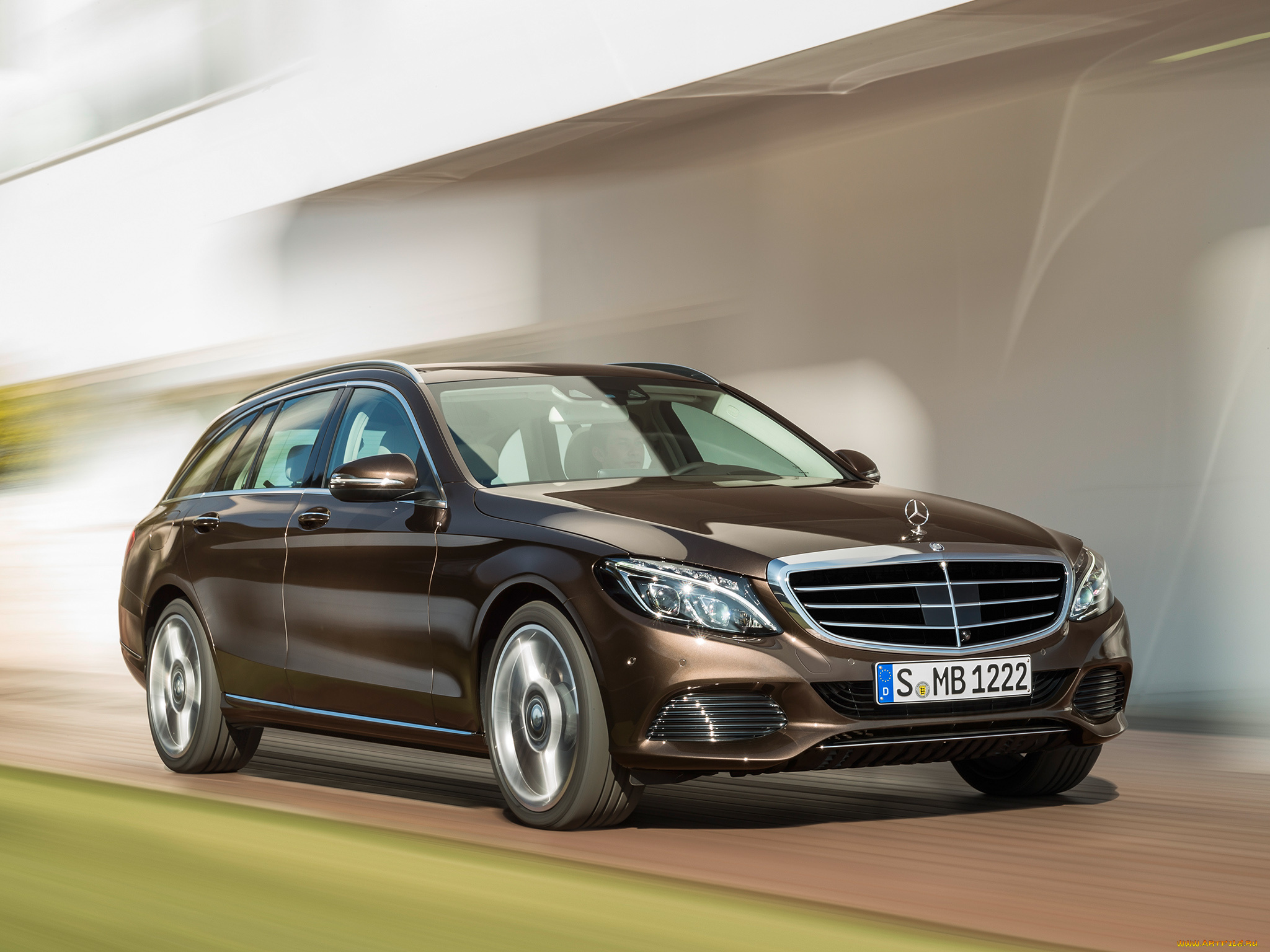 автомобили, mercedes-benz, темный, 2014г, s205, estate, line, exclusive, hybrid, bluetec, c, 300