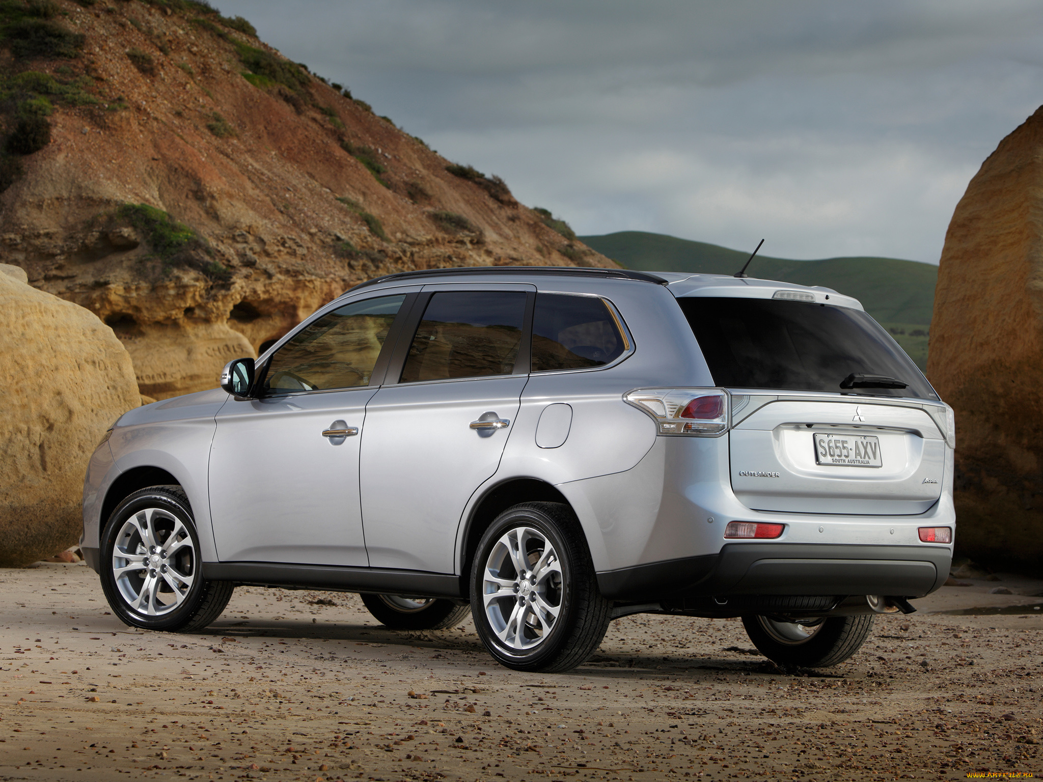 автомобили, mitsubishi, au-spec, outlander, светлый